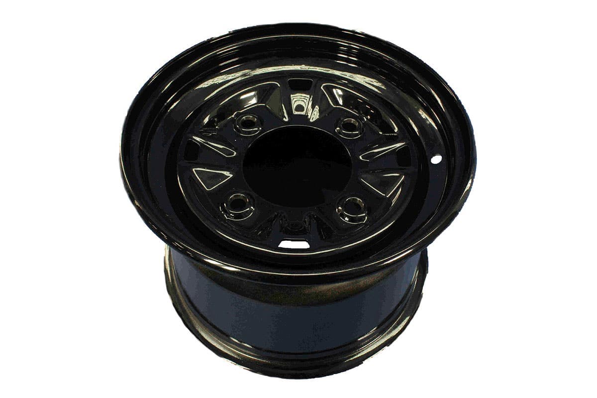 Rim Steel Rear Blk