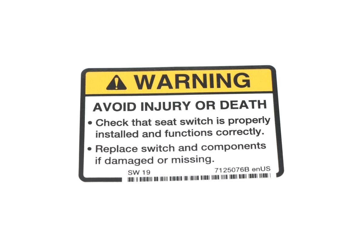 Ct Decal Warning