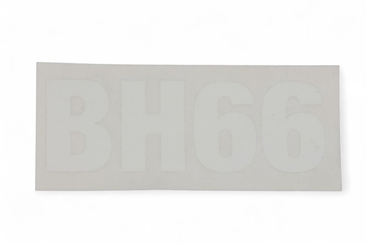 Decal Model Number