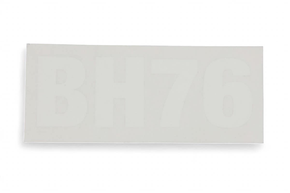 Decal Model Number