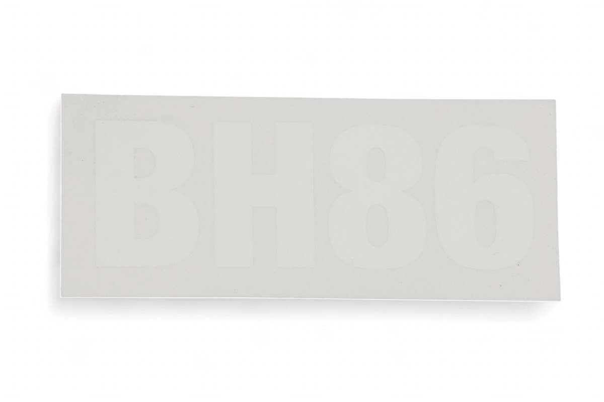 Decal Model Number