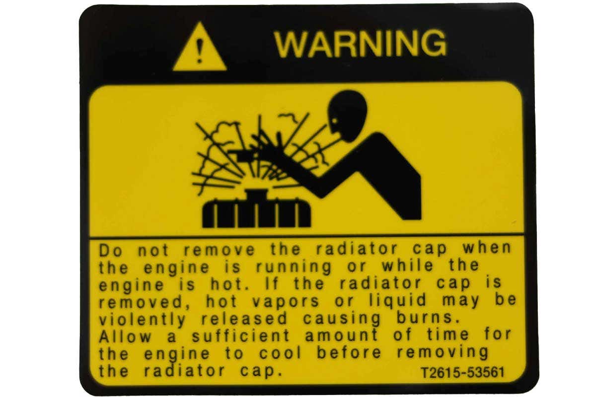 Decal Coolant