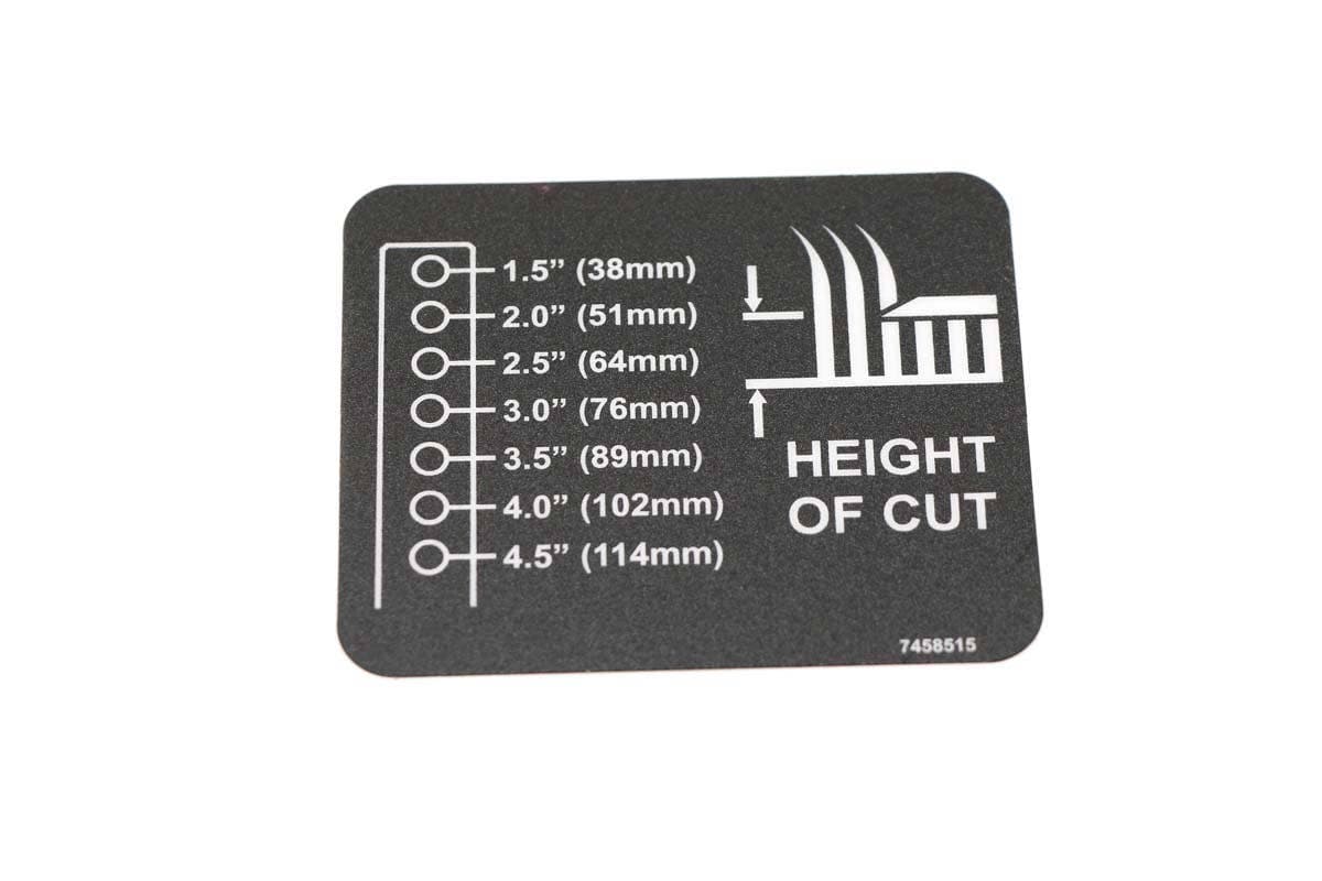 Decal Height Of Cut
