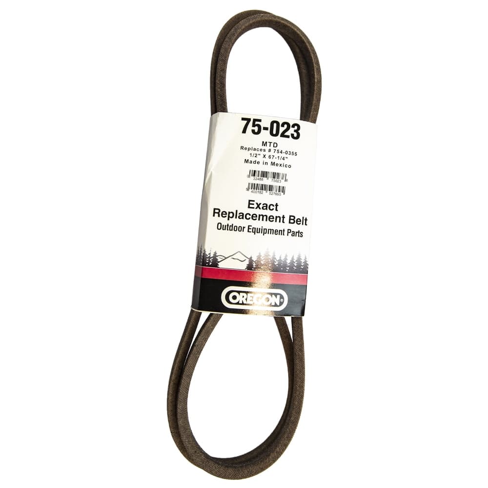 75-023 BELT,MTD 754-0355,1/2 X 67-1/4