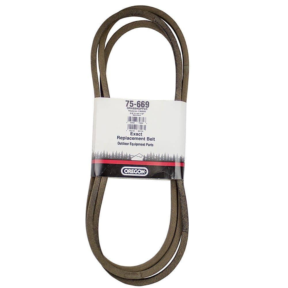 75-669 BELT,GRASSHOPPER 382095,5/8 X