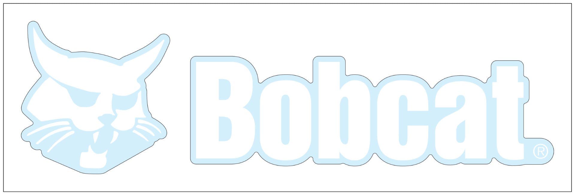 Decal Bobcat Front Small
