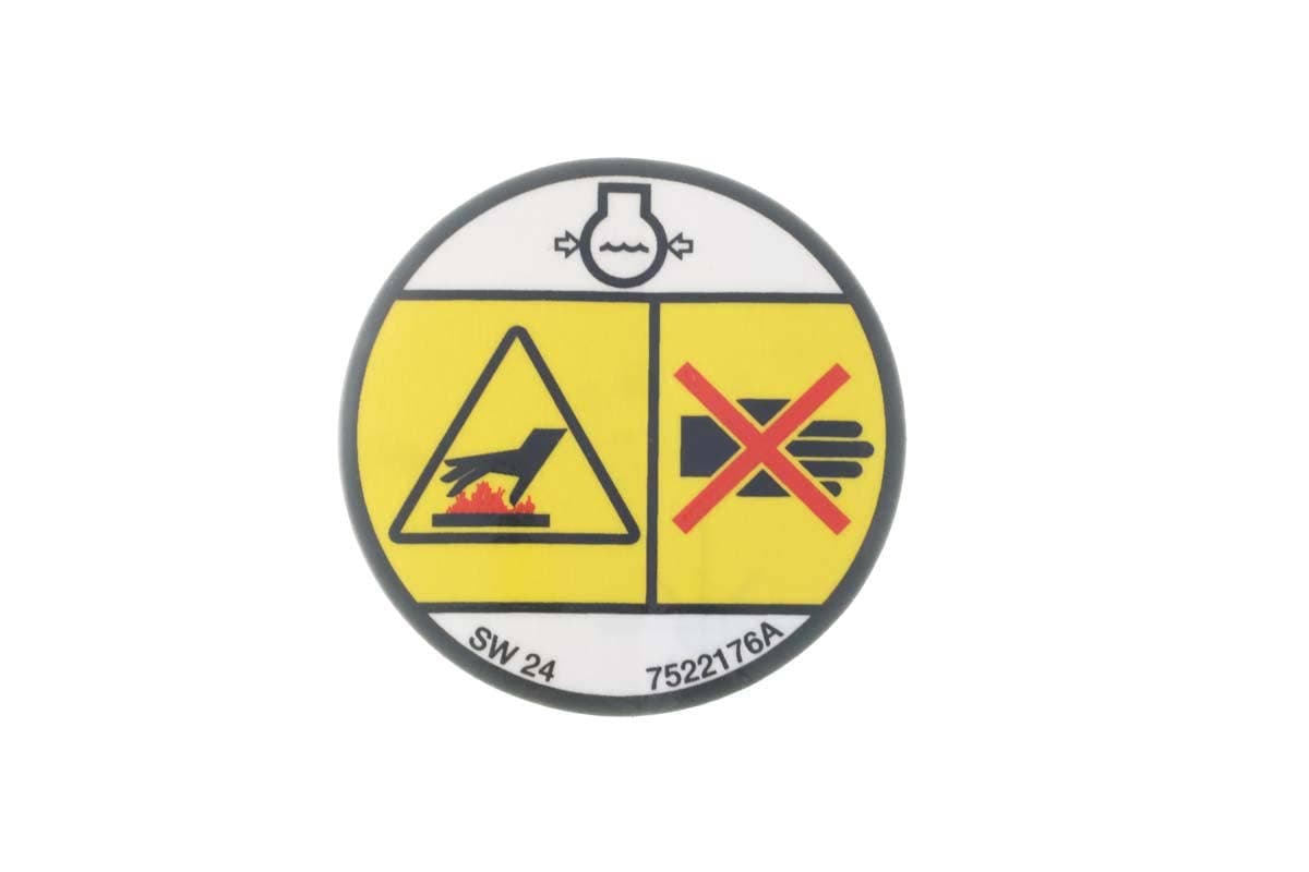Decal Warning