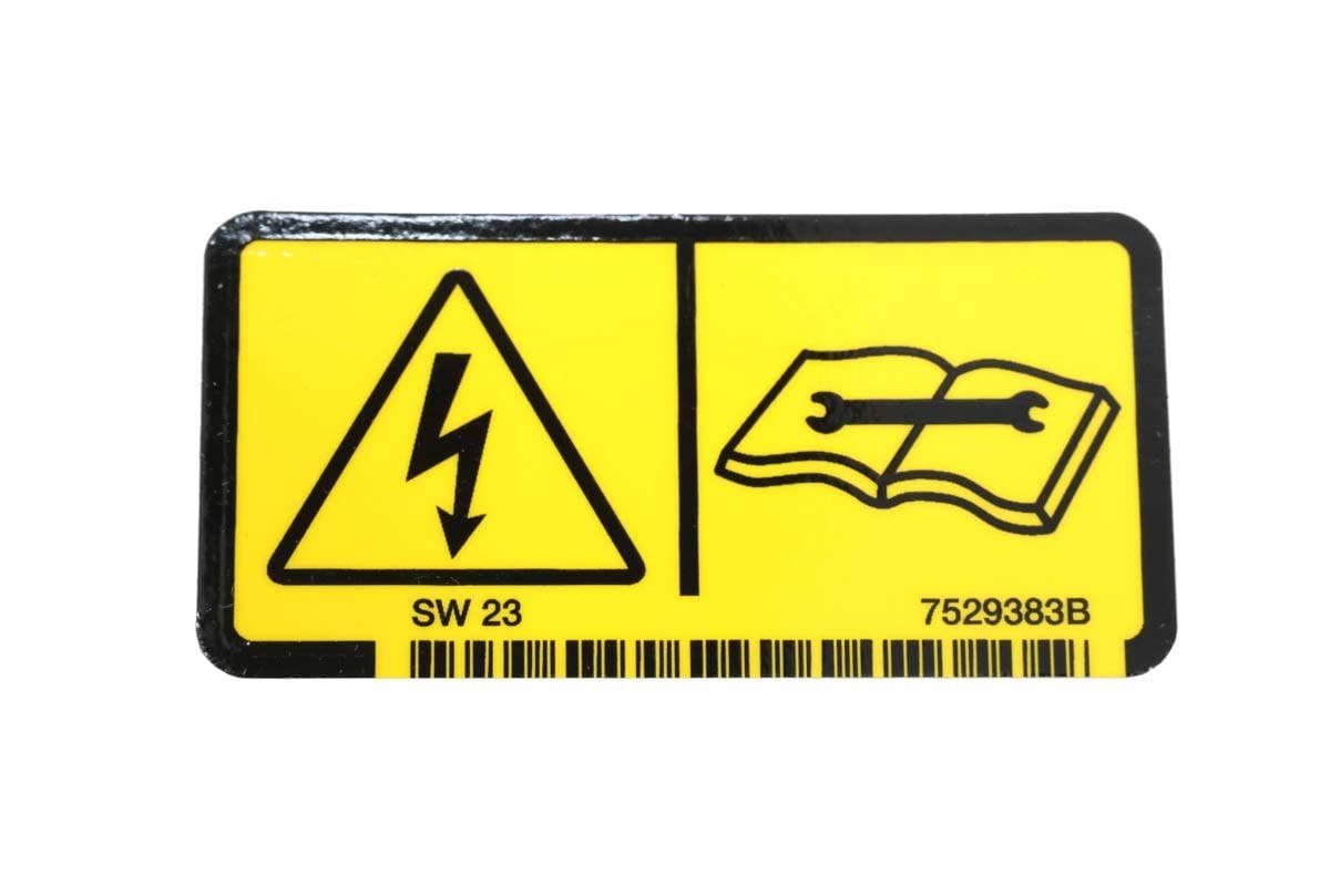 Decal Warning High Voltage