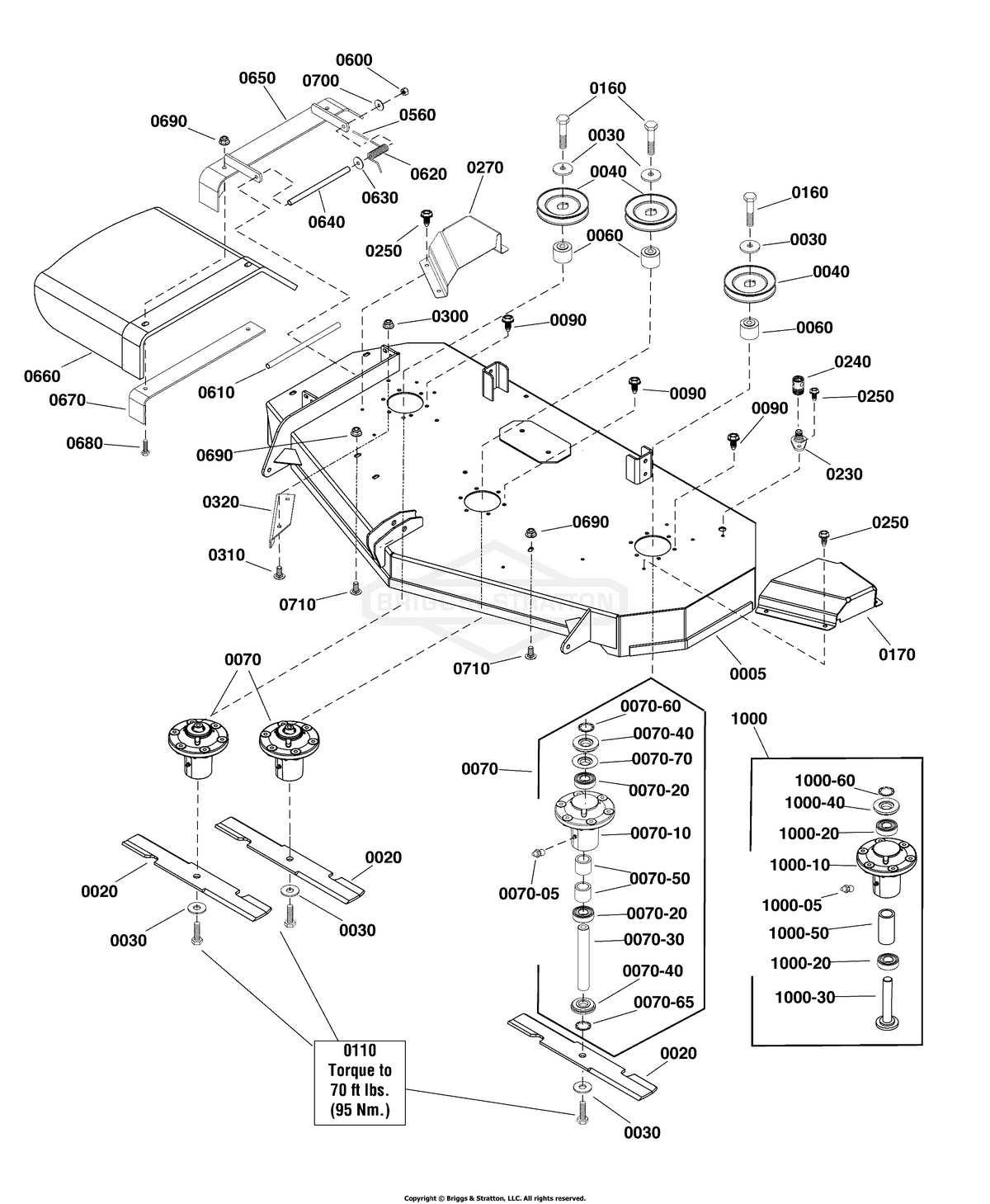 Ferris Spindle Assembly diagram, part 84003655
