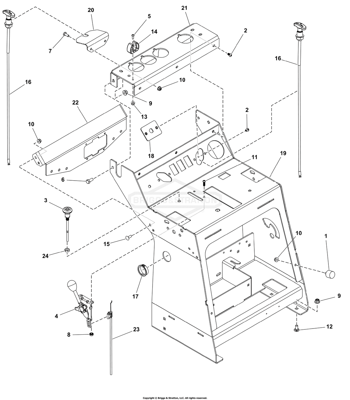 Ferris Bolt diagram, part 84009062