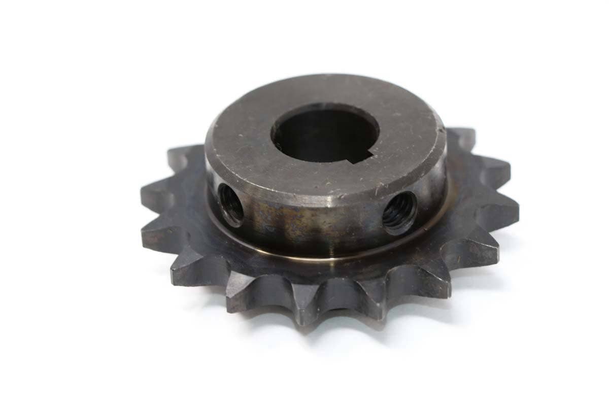 Sprocket 16T 1/2P Blk