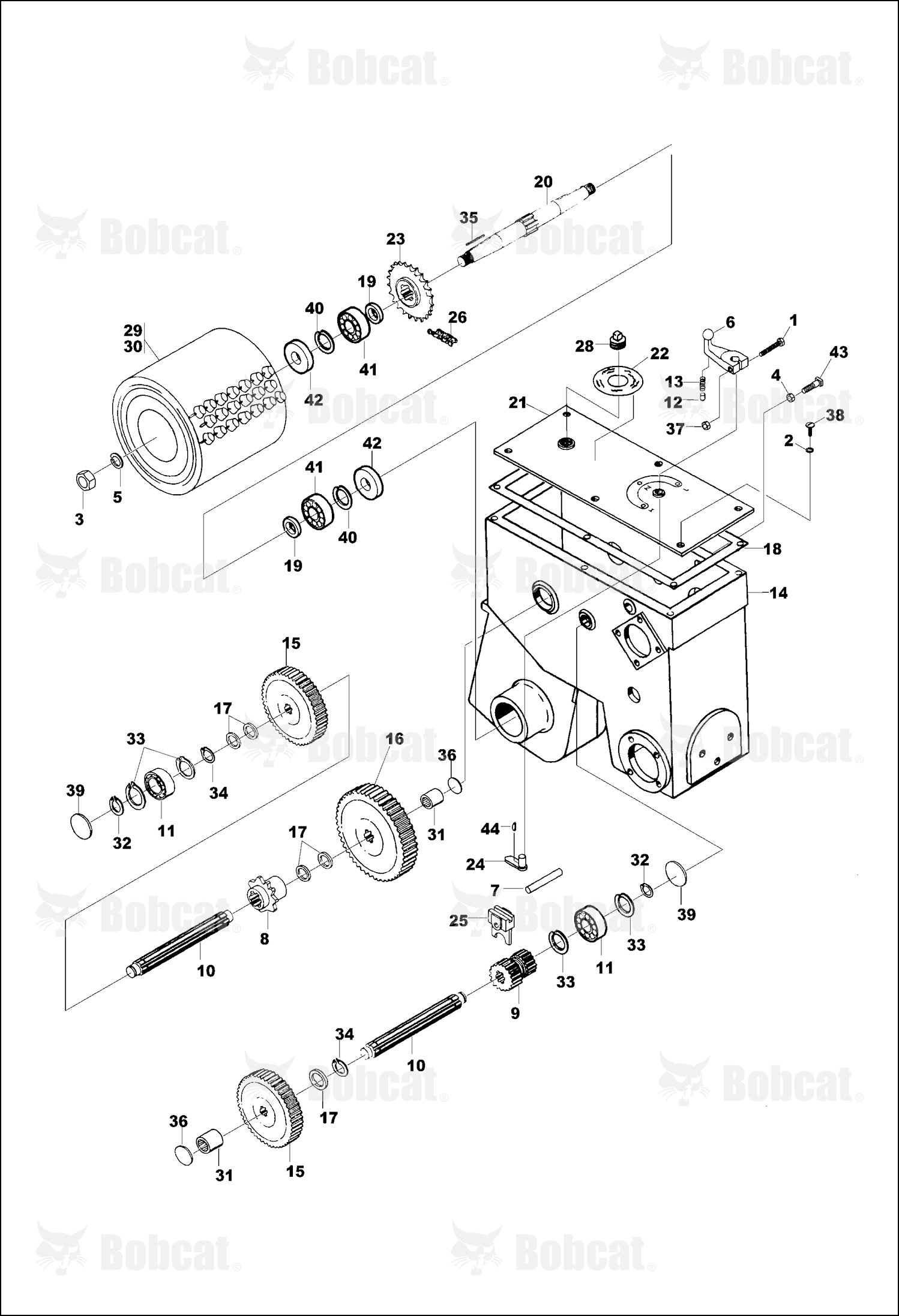 Cover-Gearcase