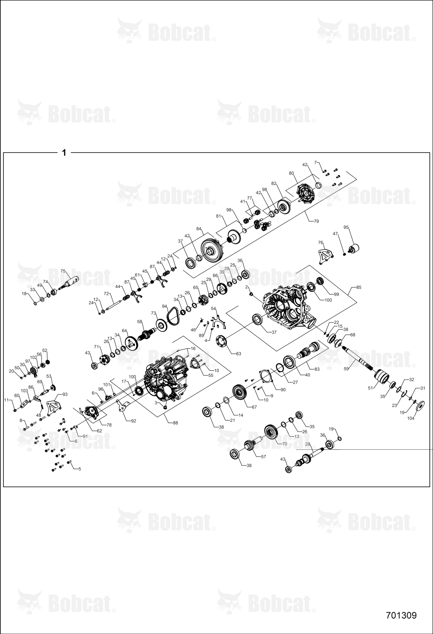 Gearcase Assembly