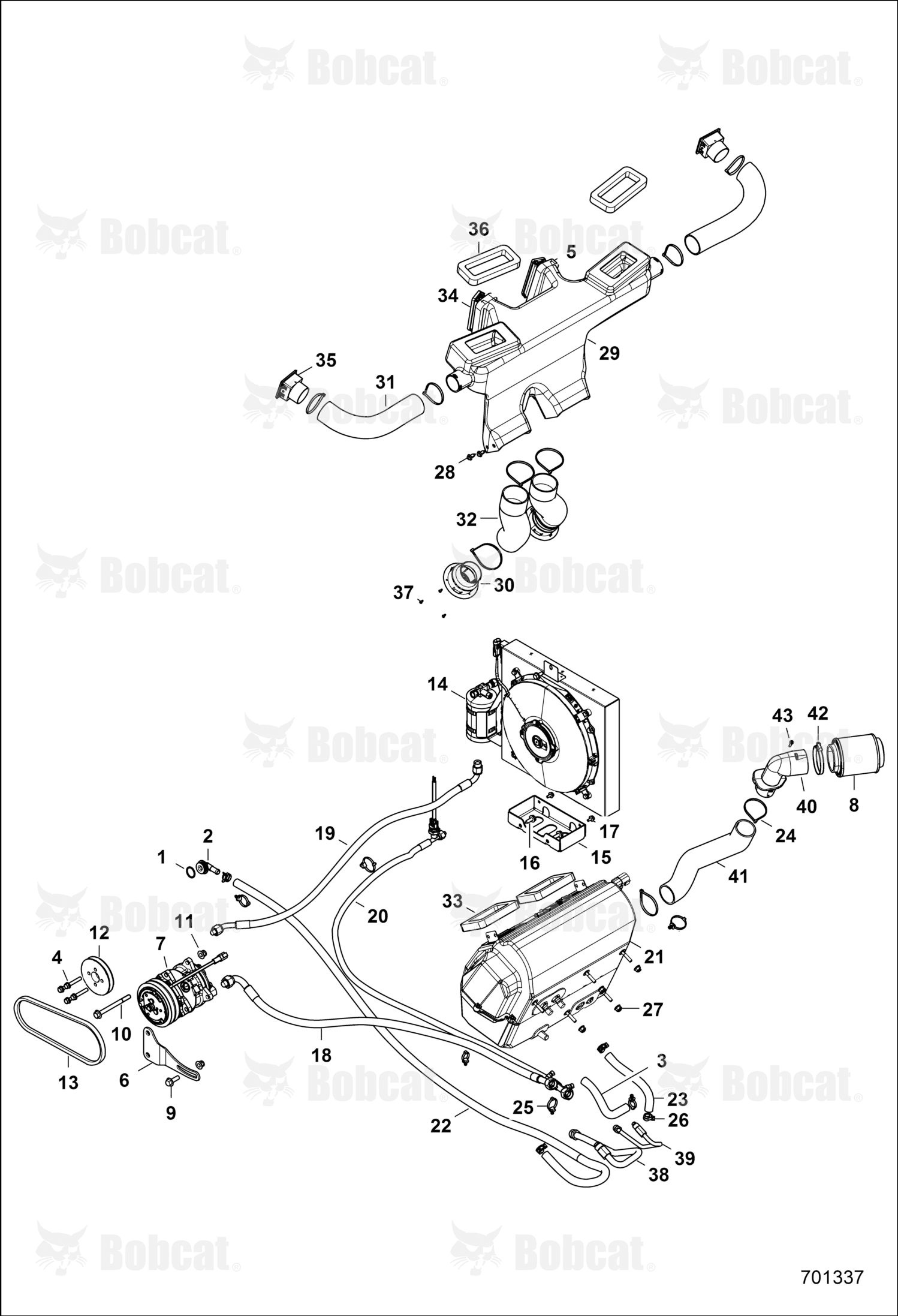 Support Filter Air