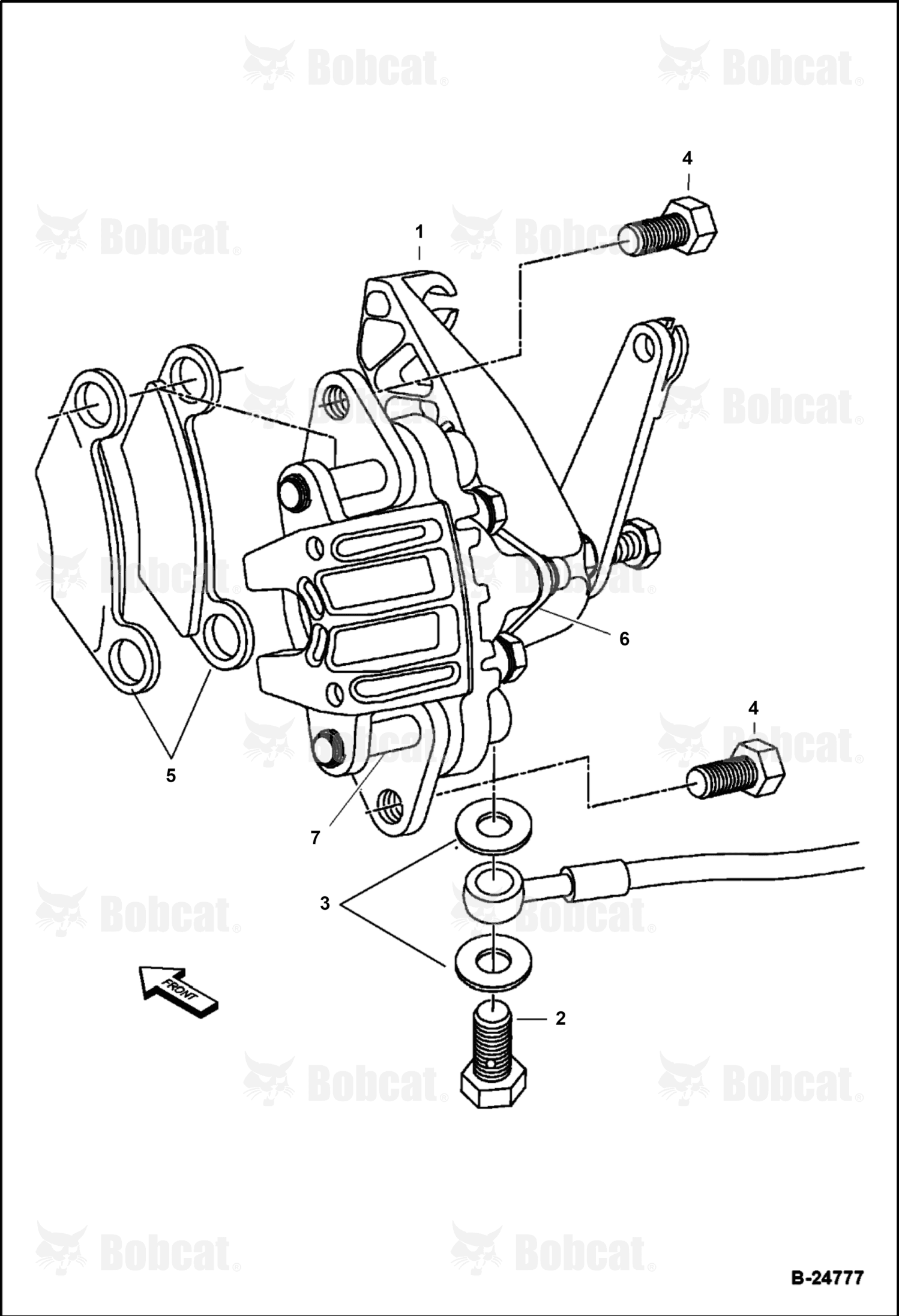 Caliper Brake Left Hand