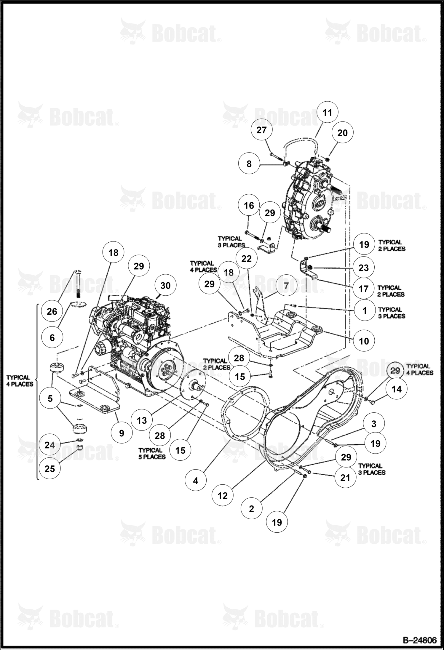 Eng, Kubota D722 T2.