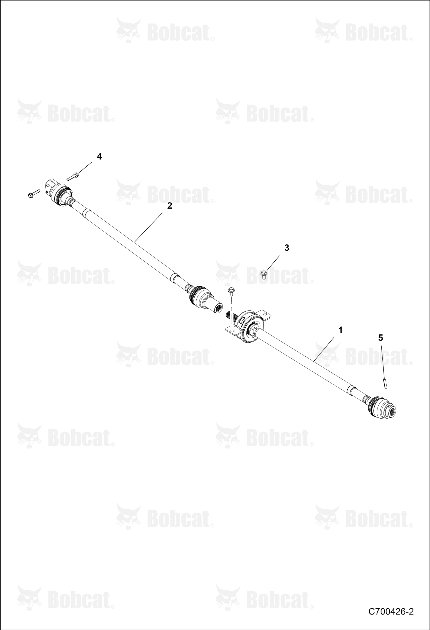 Propshaft Front Assembly