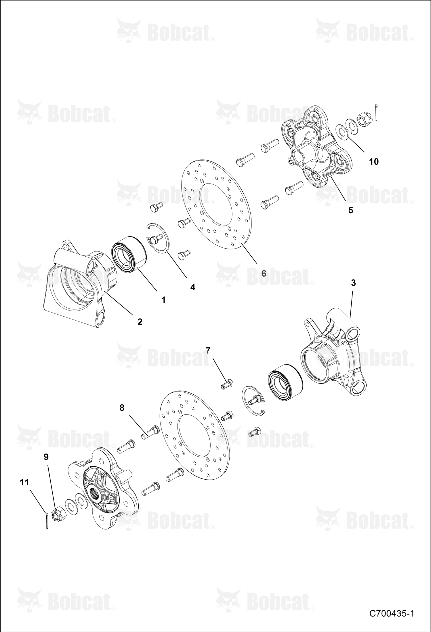 Disc, Brake, Rear, 8.625X.188