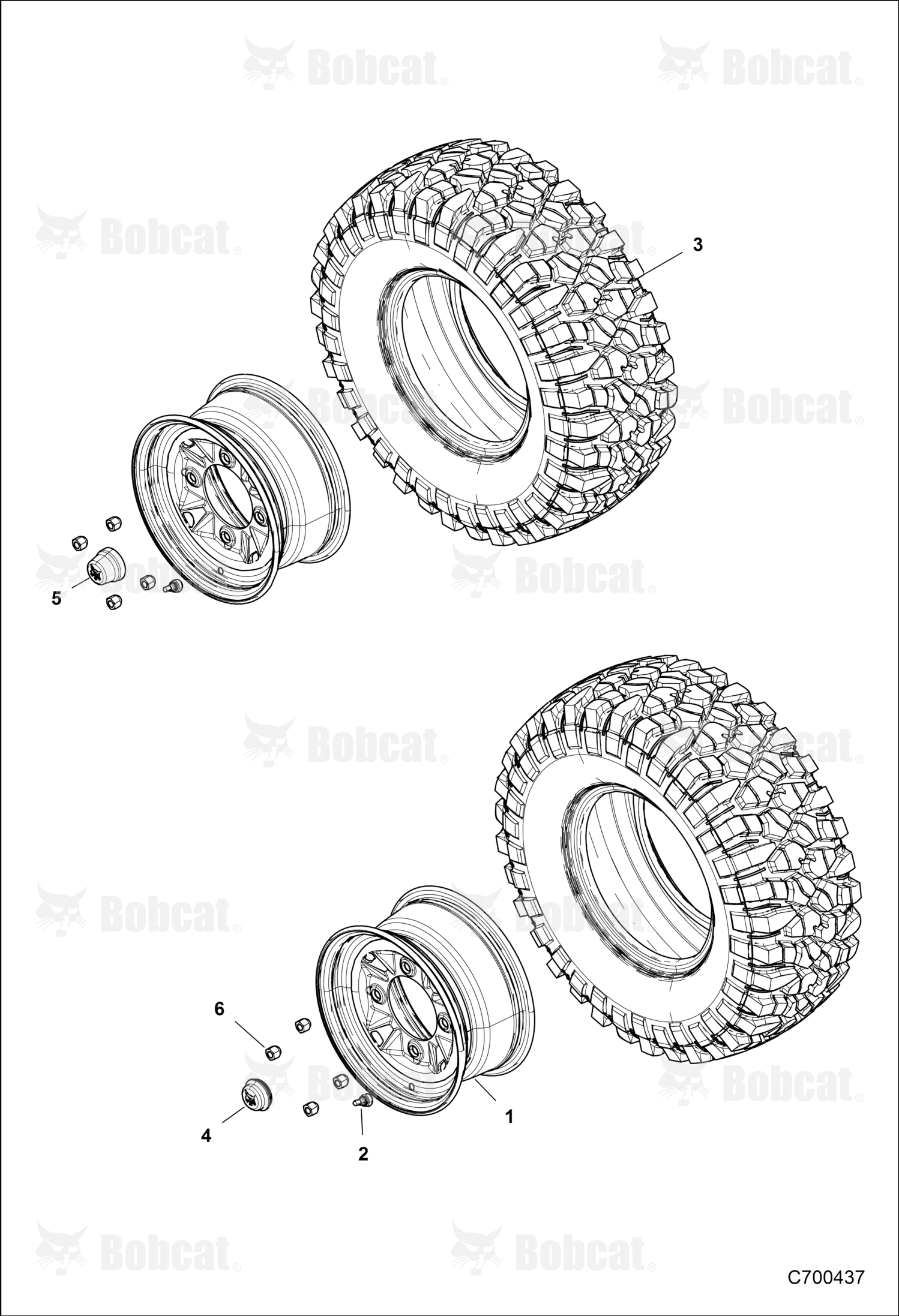 Cap Hub Dust