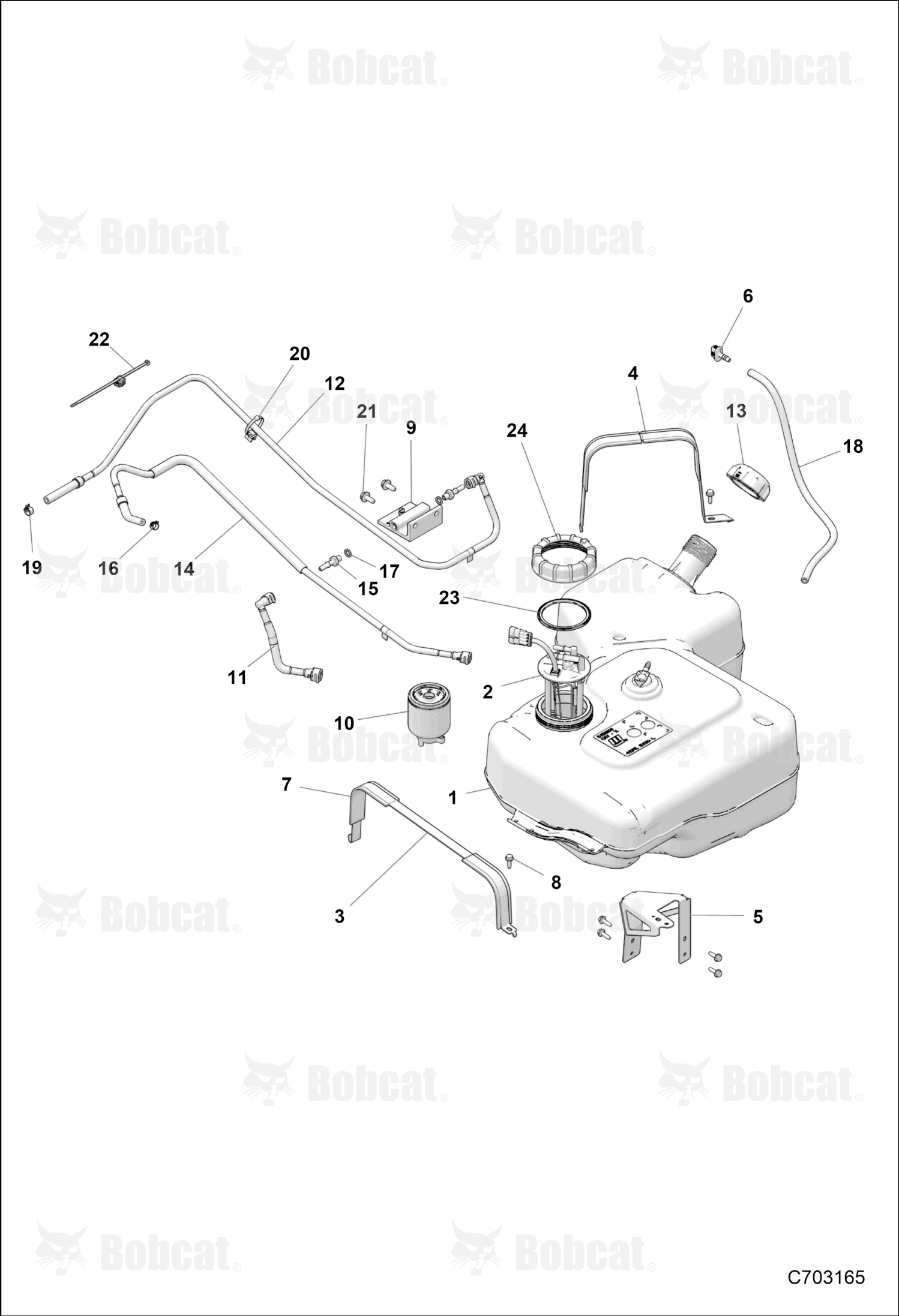 Hose Fuel Filter