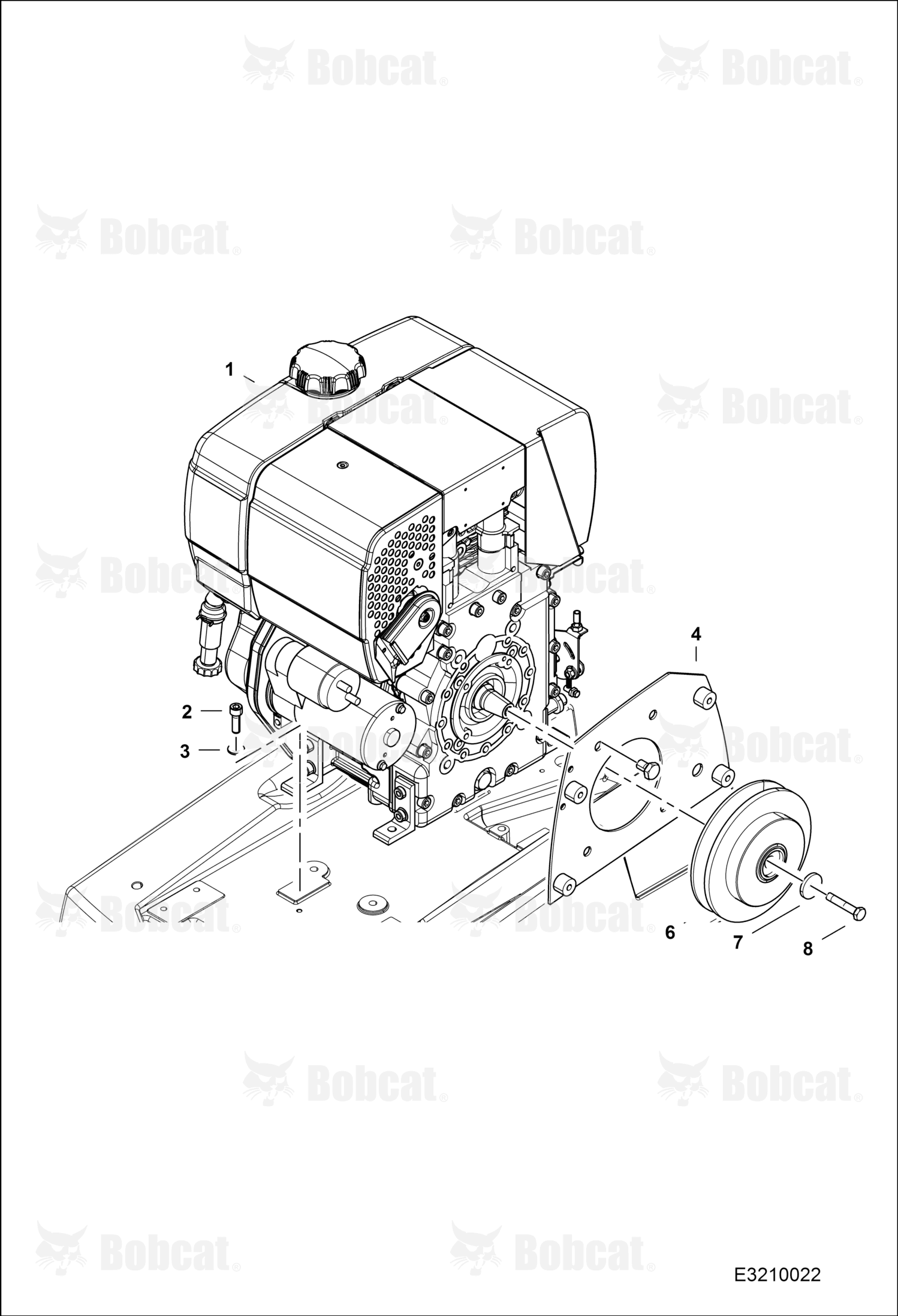 Clutch Engine Pulley