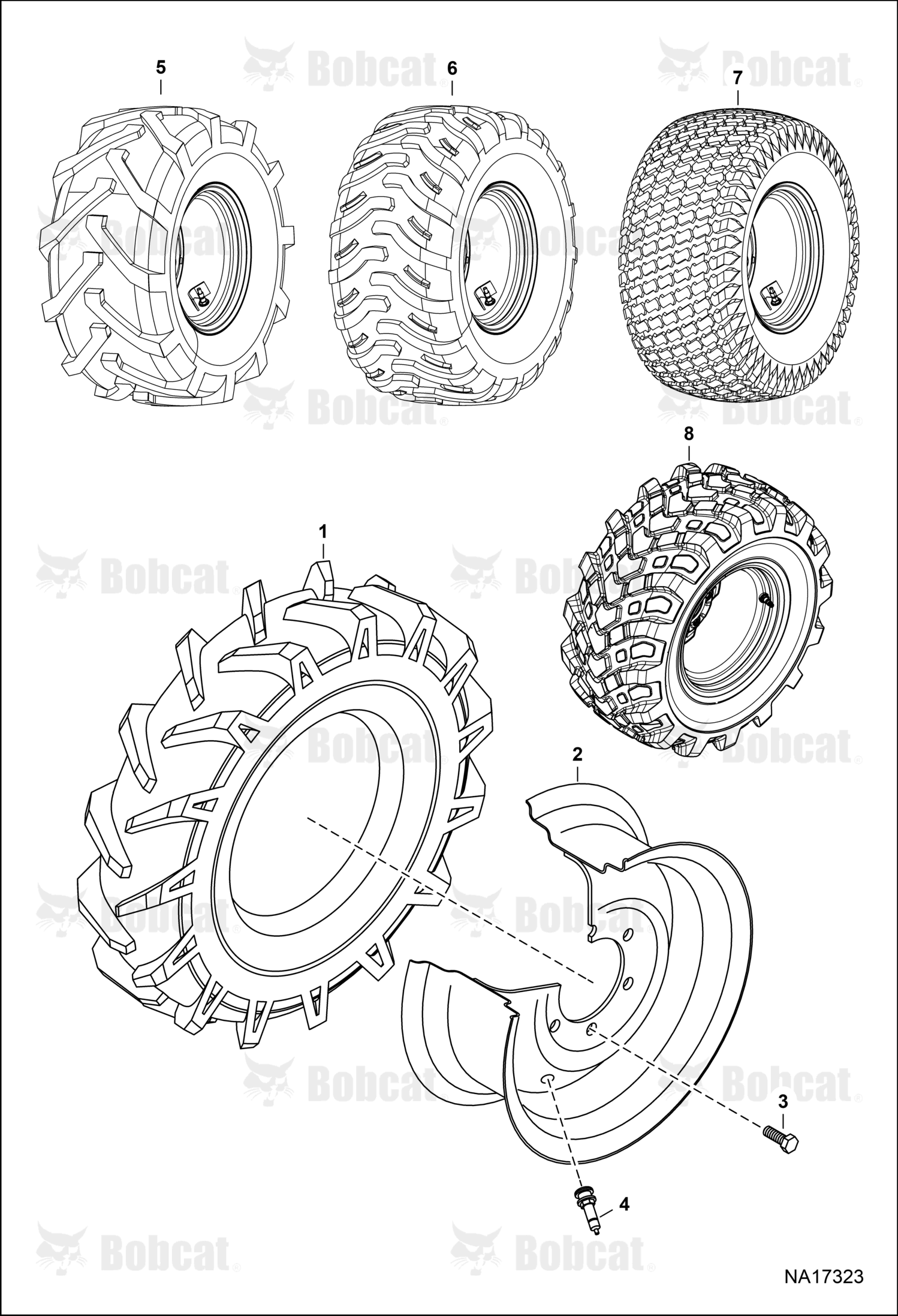 Wheel Assembly 12X8.5