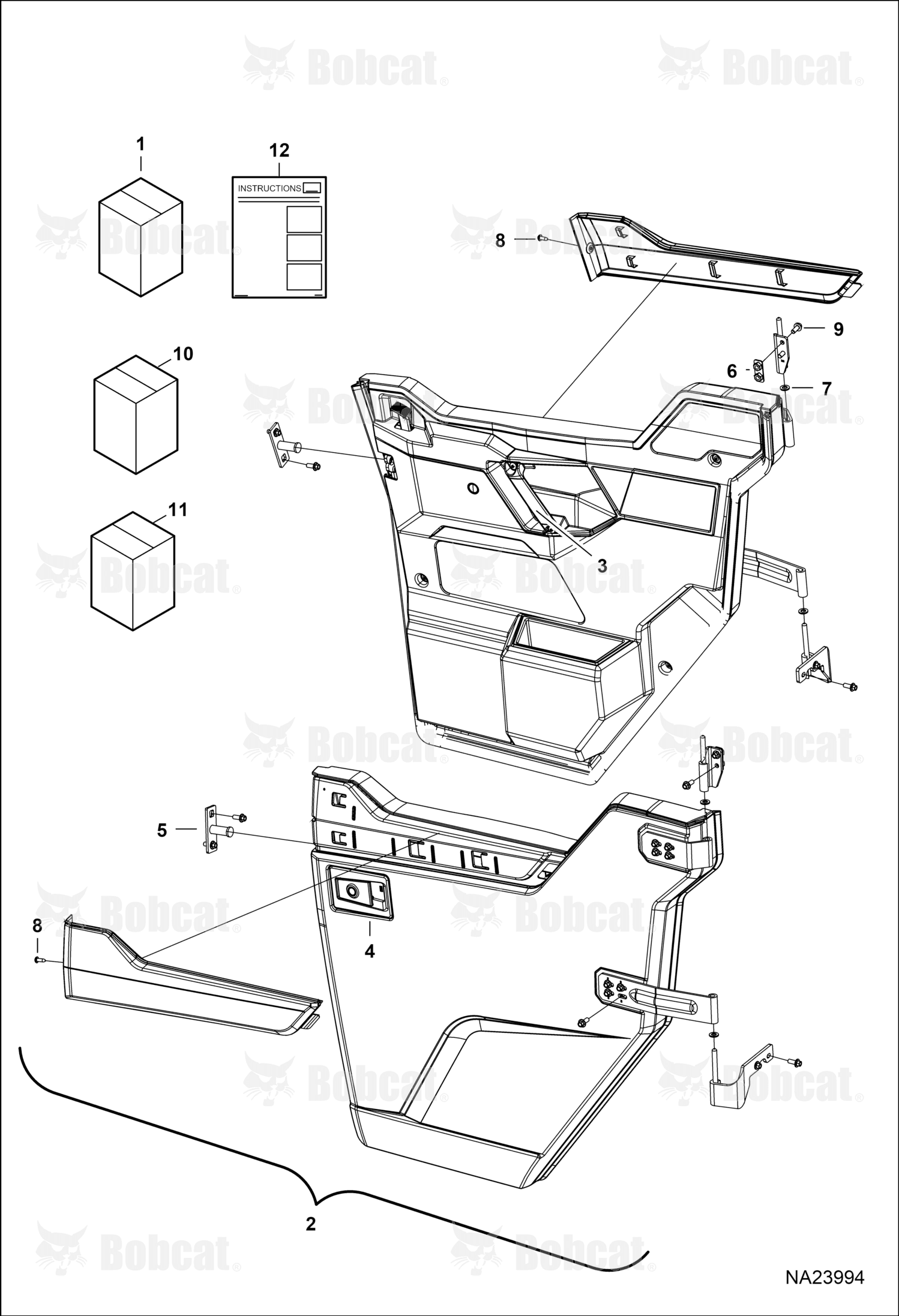 Bolt, Flange
