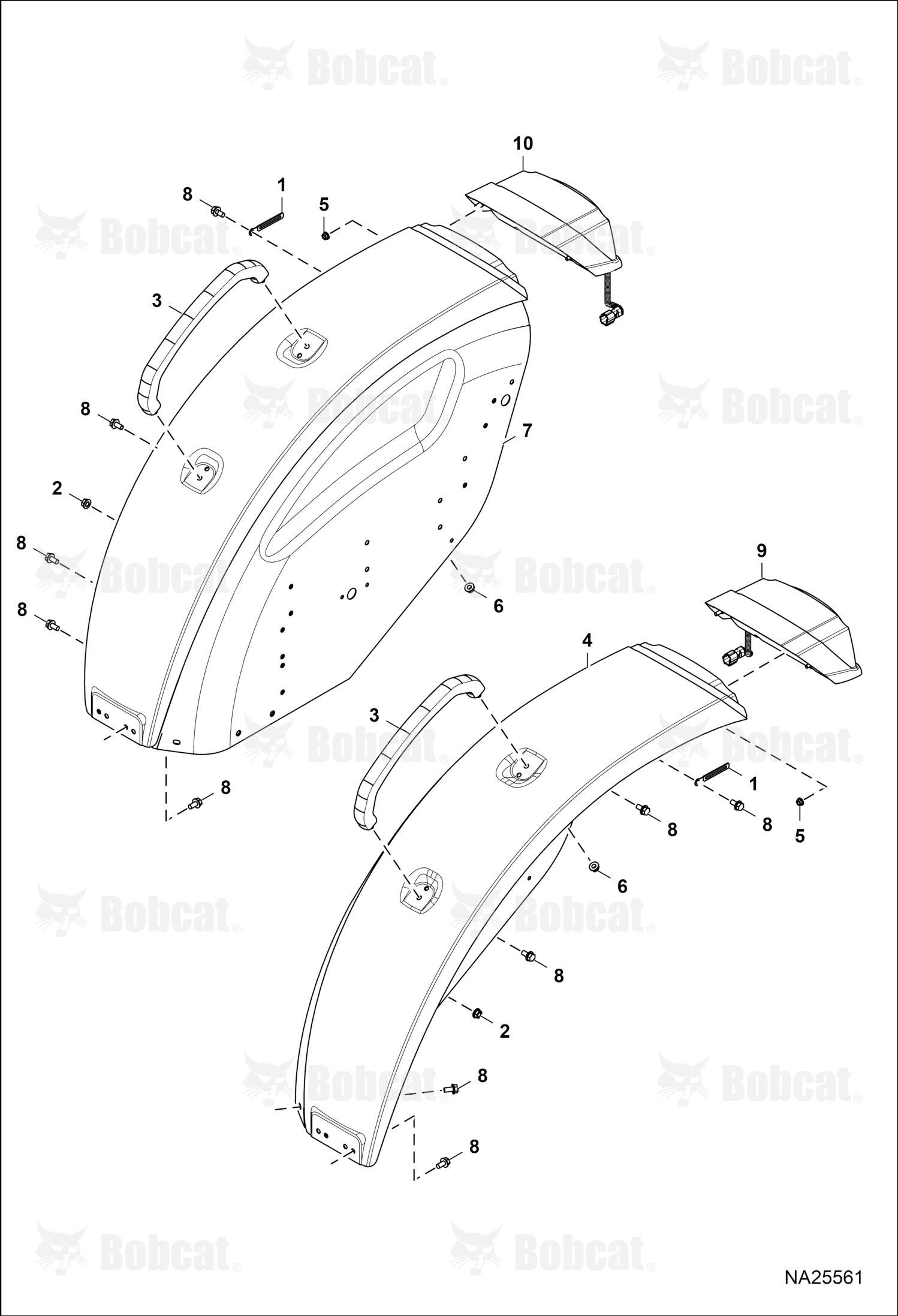 Fender Assembly Left Hand