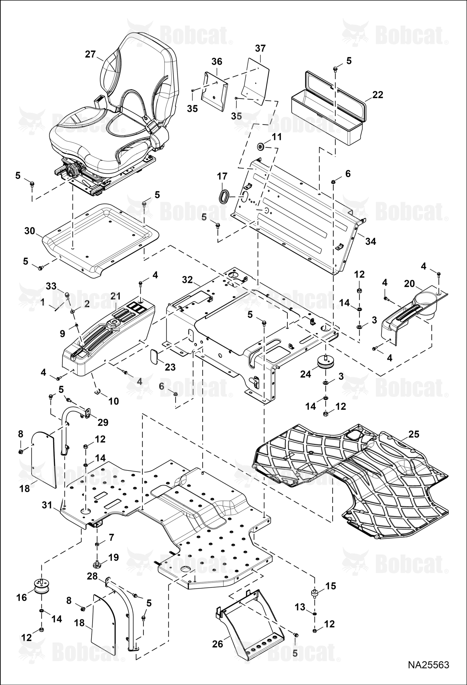 Seat Floor Assembly