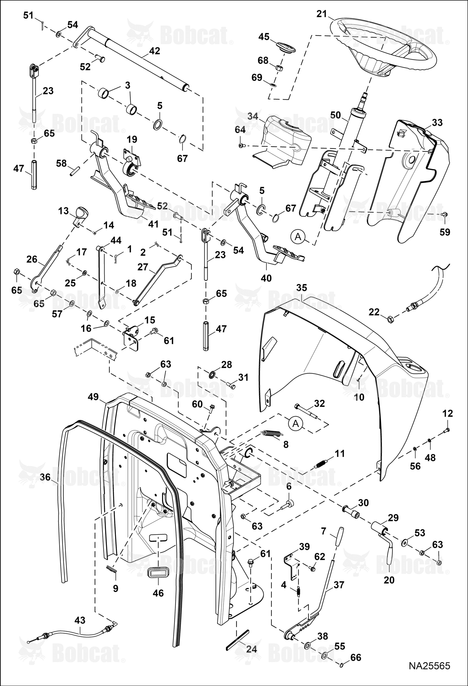 Column Steering Tilt