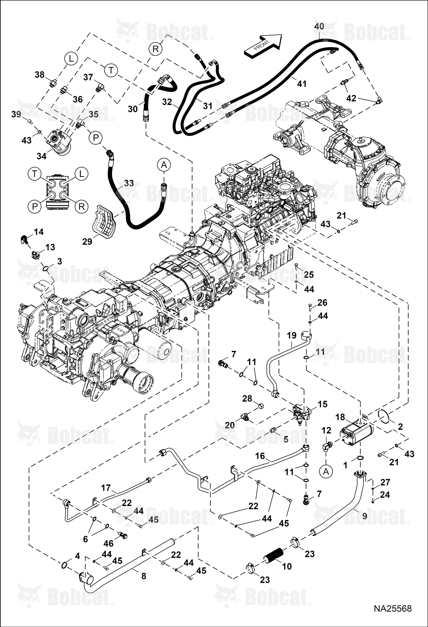 Fitting Hydraulic Straight