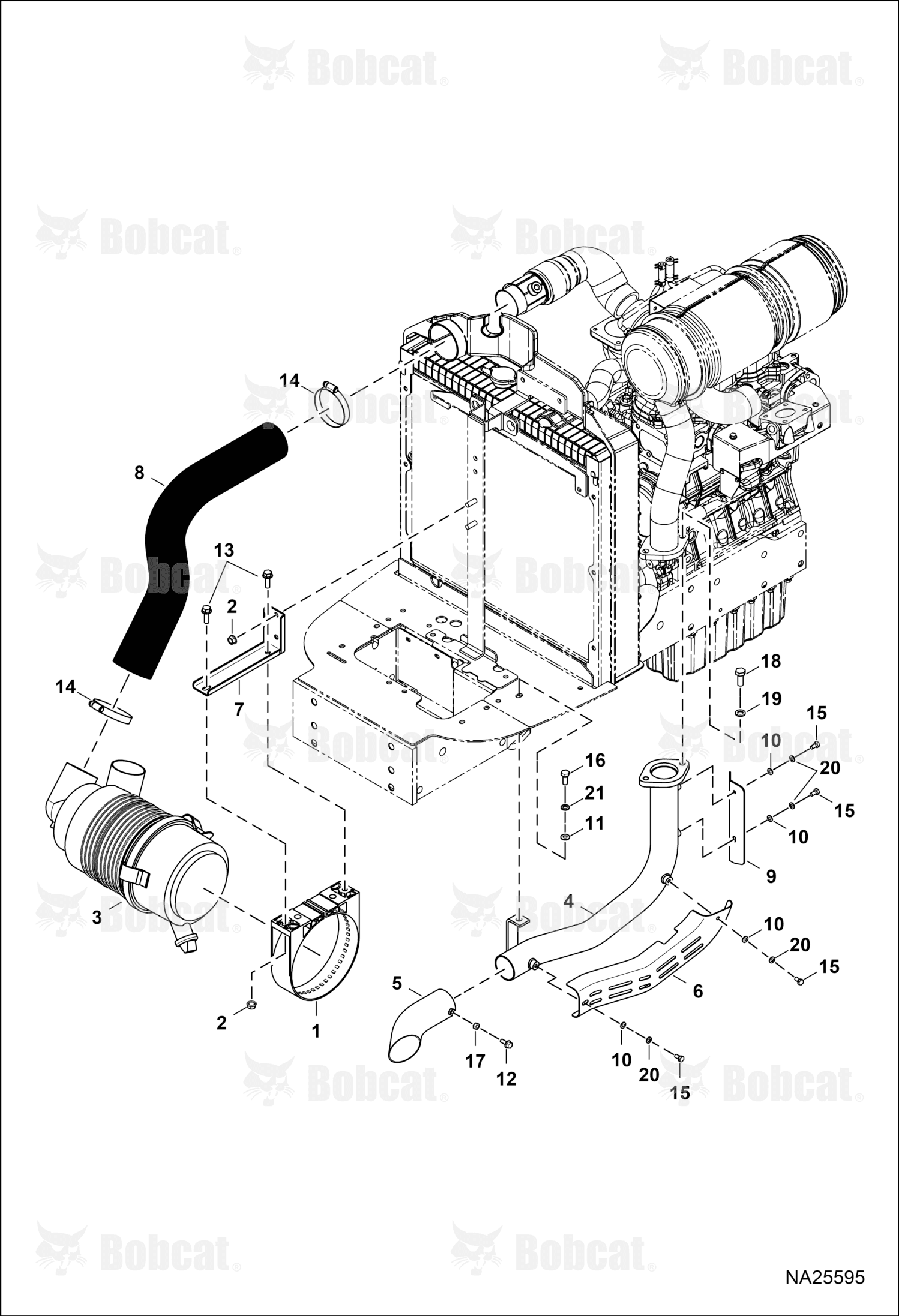 Bracket Air Cleaner