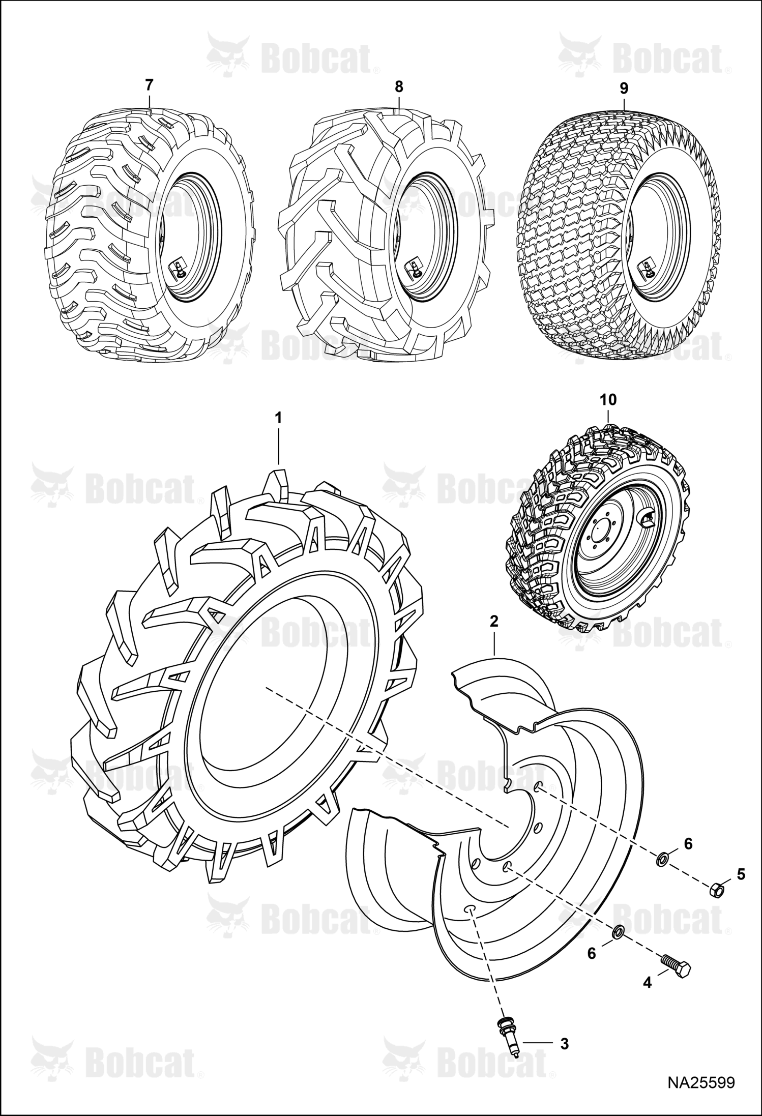 Wheel Assembly 16.5X8.25 Front