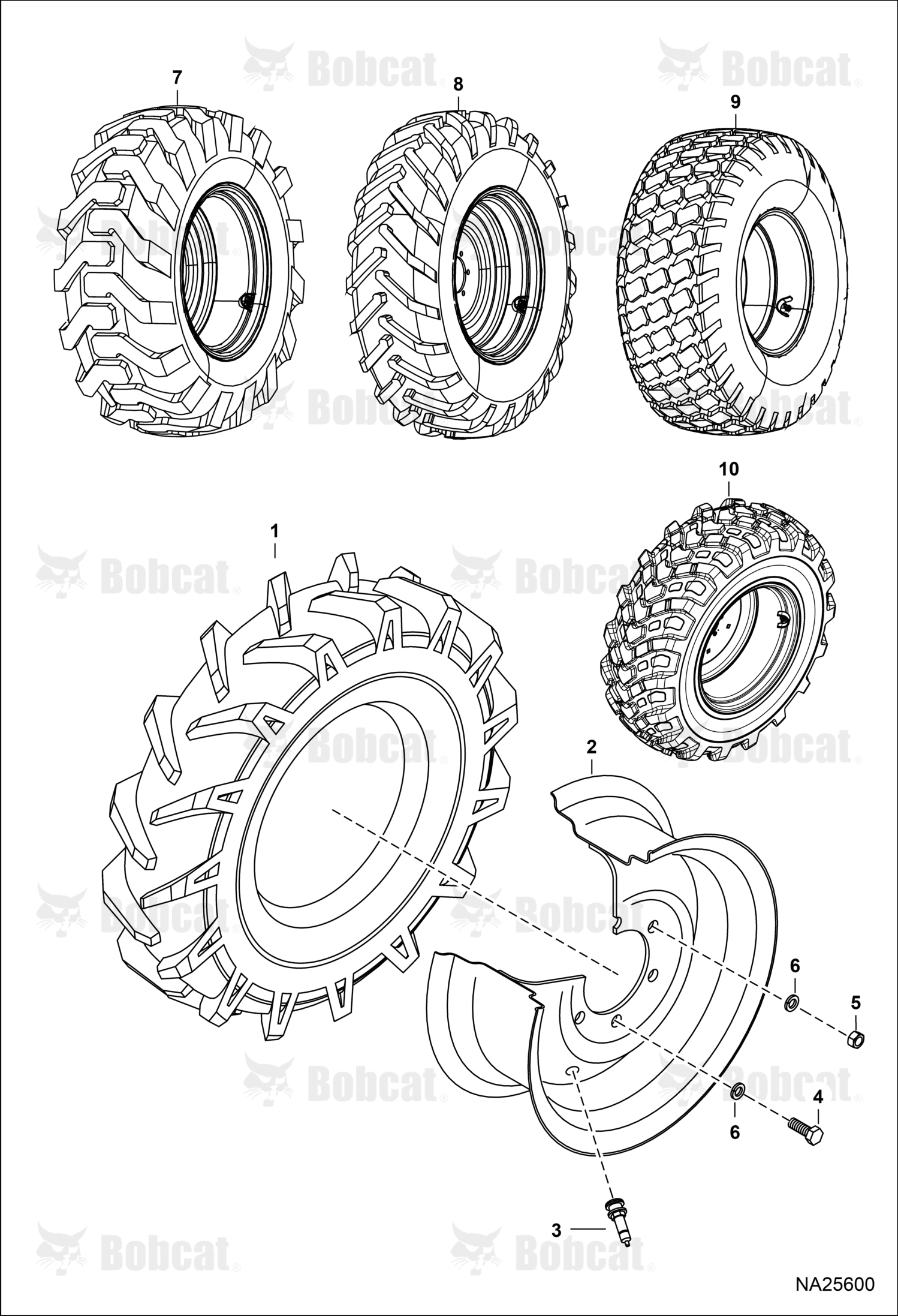 Wheel Assembly 24X12.0
