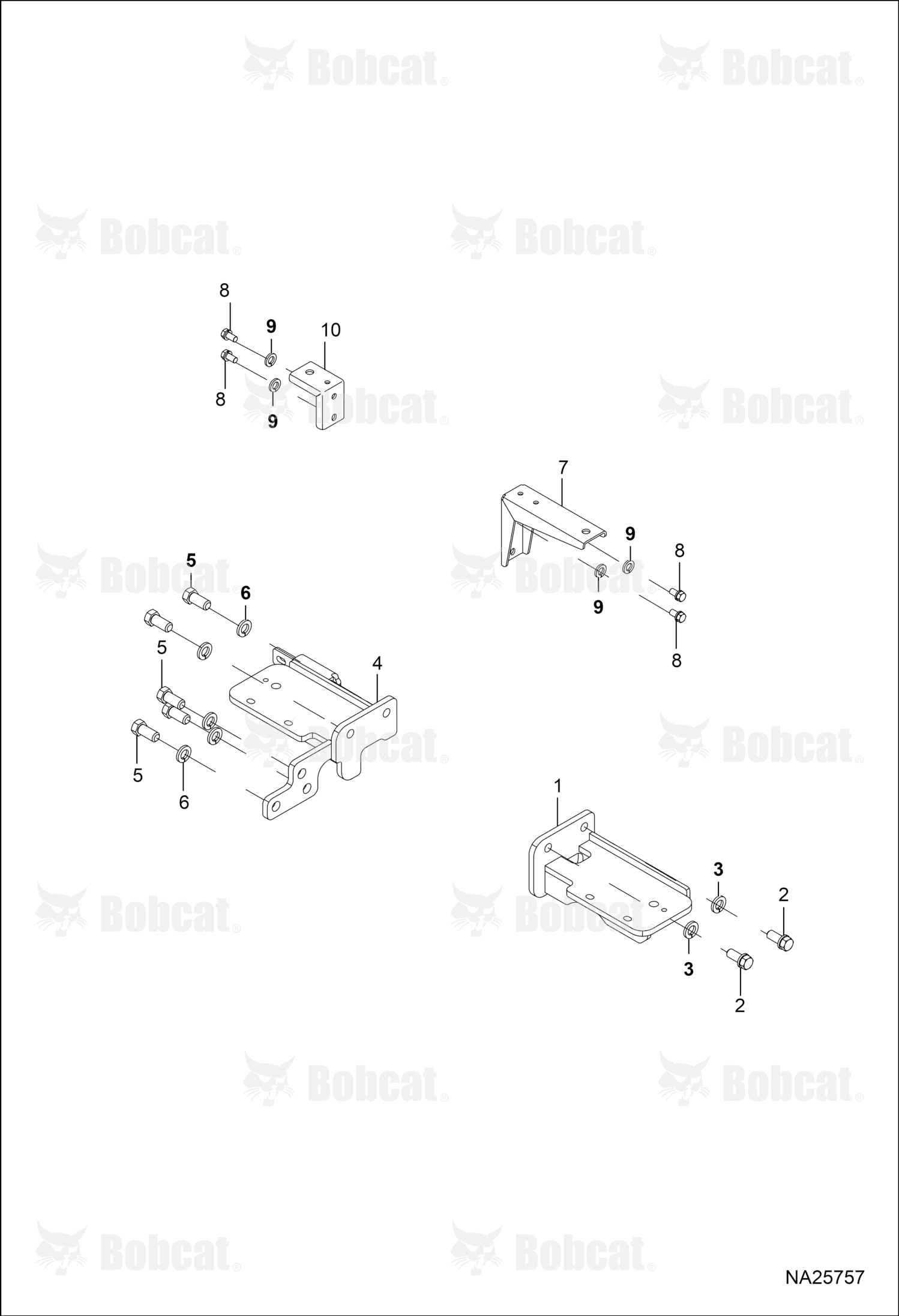 Bracket Step Support Left Hand