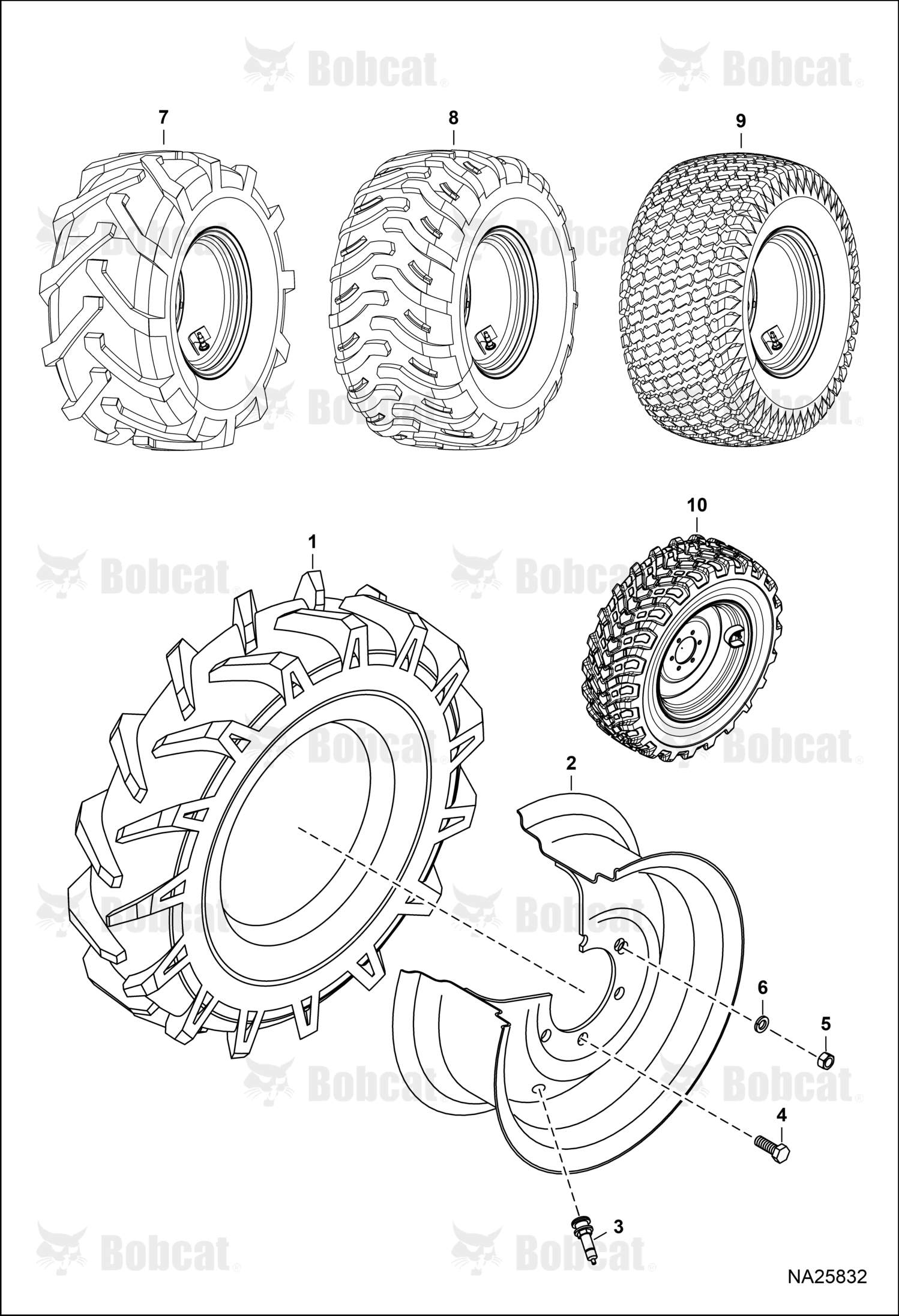 Wheel Assembly 14X7.0