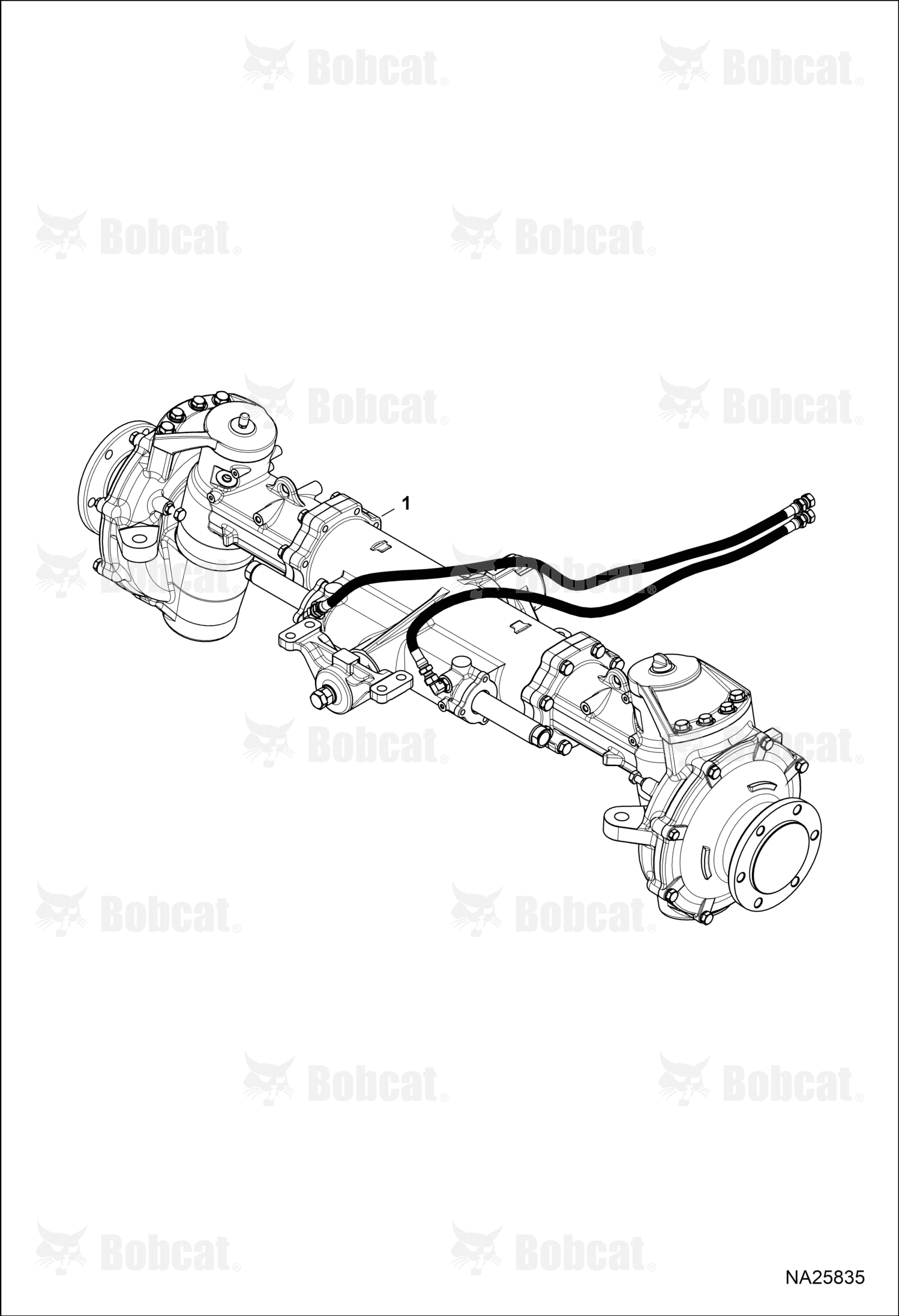 Front Axle Assembly Ct40xxs