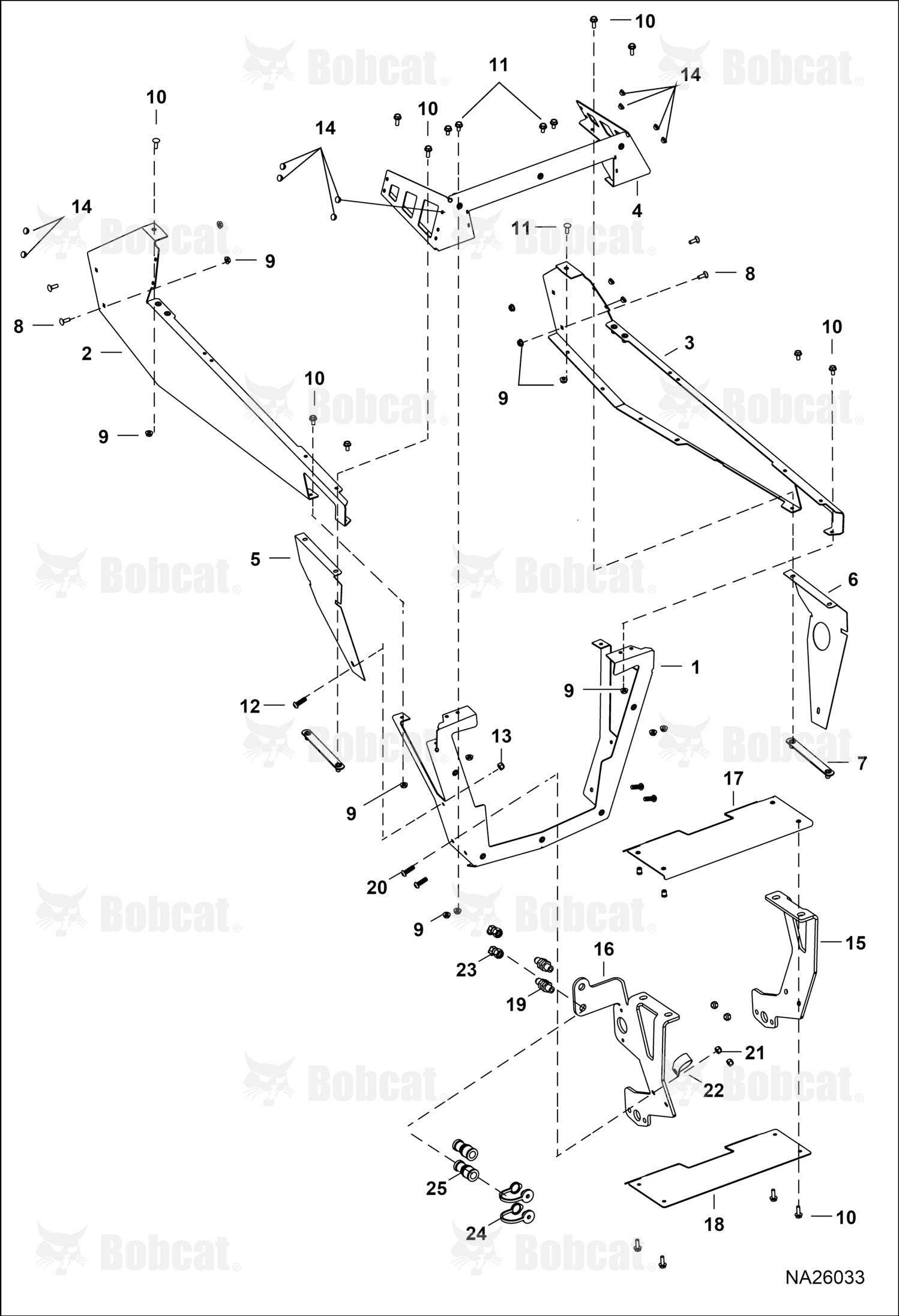 Bracket Grill Mntg Left Hand