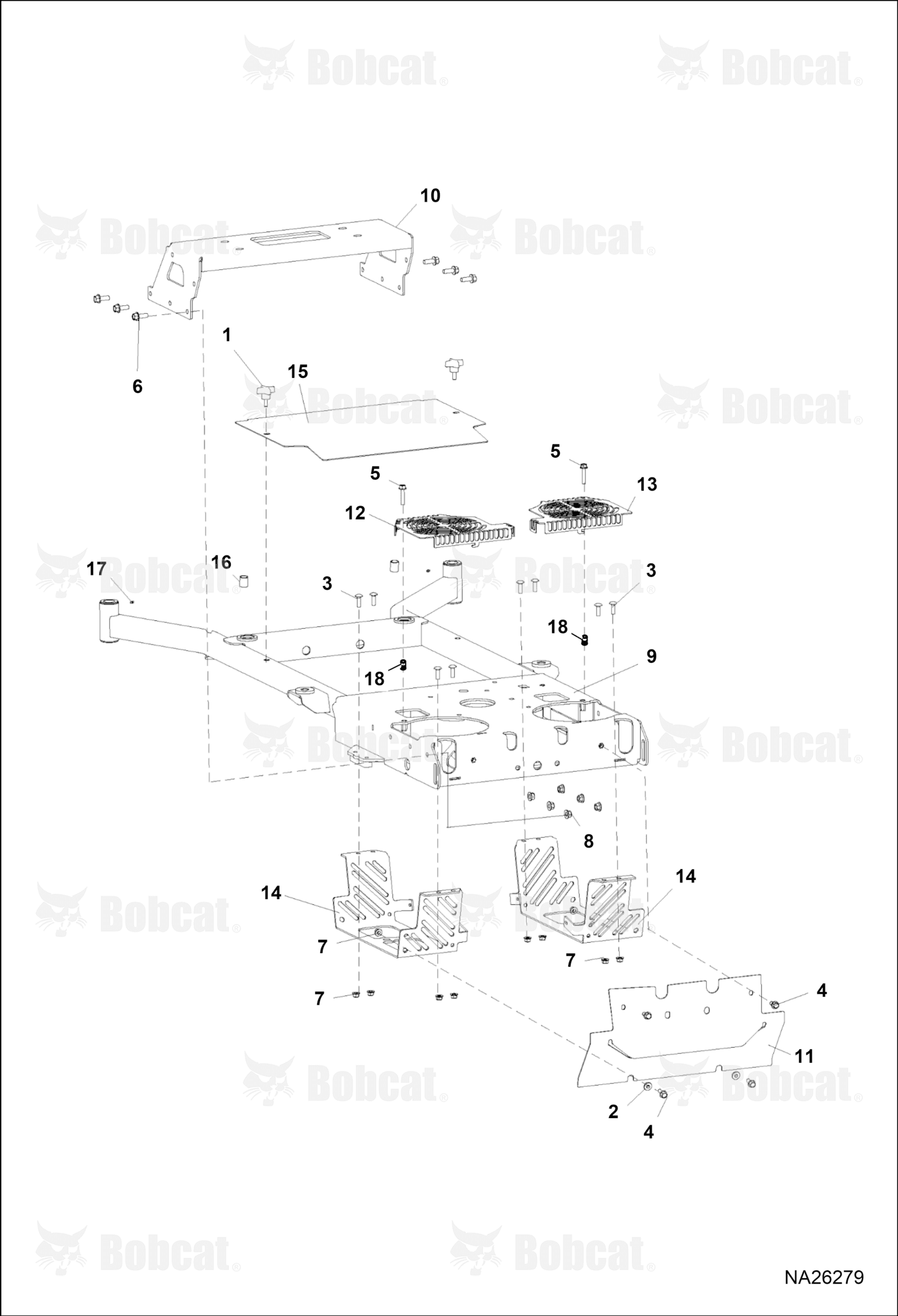 Bushing Deck Pin