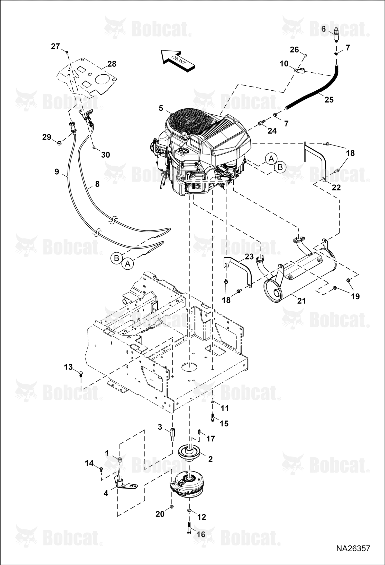 Bracket Exhaust
