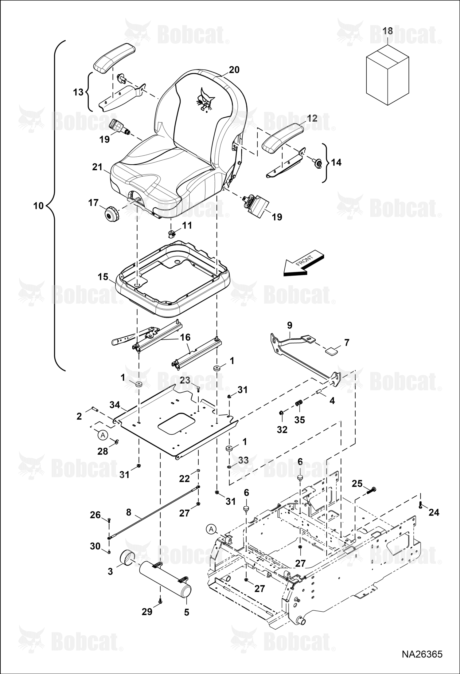 Bracket Seat Plate