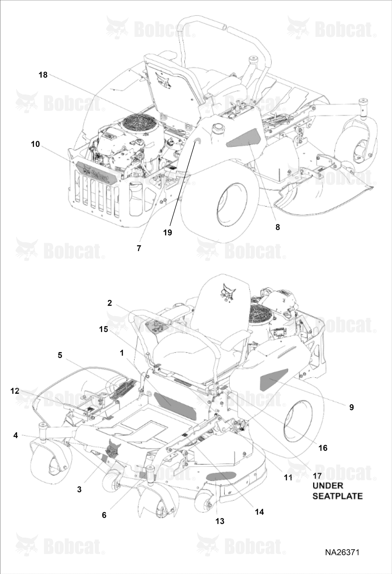 Decal Fuel Tank Valve