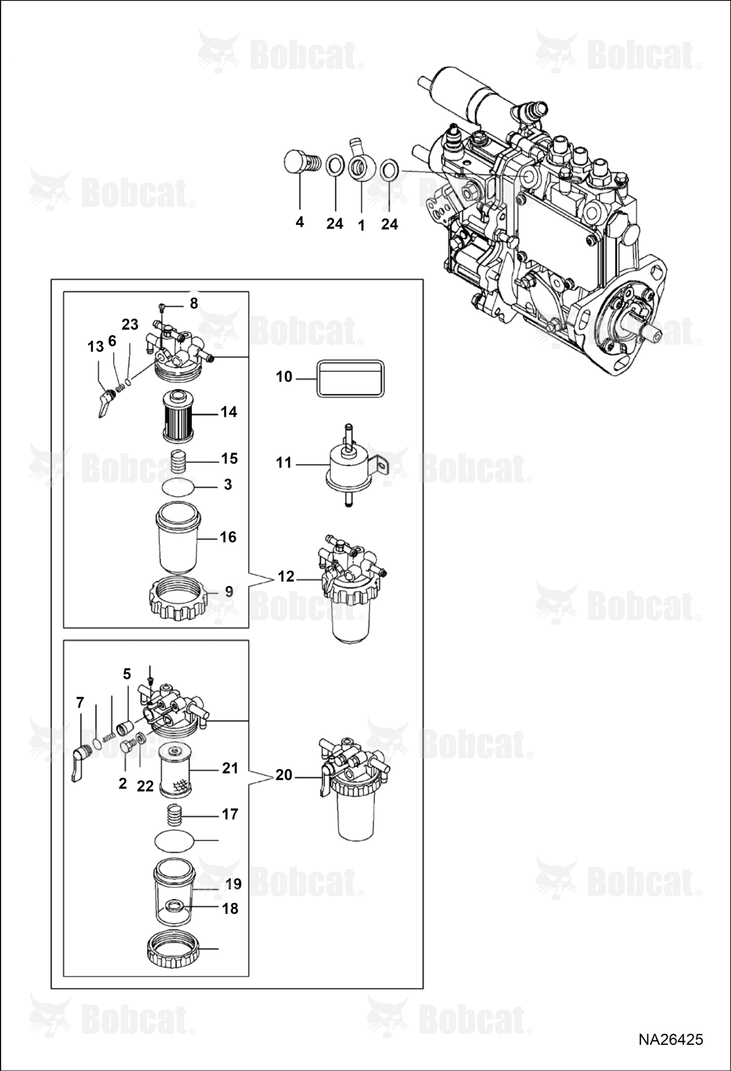 Filter Fuel Assembly
