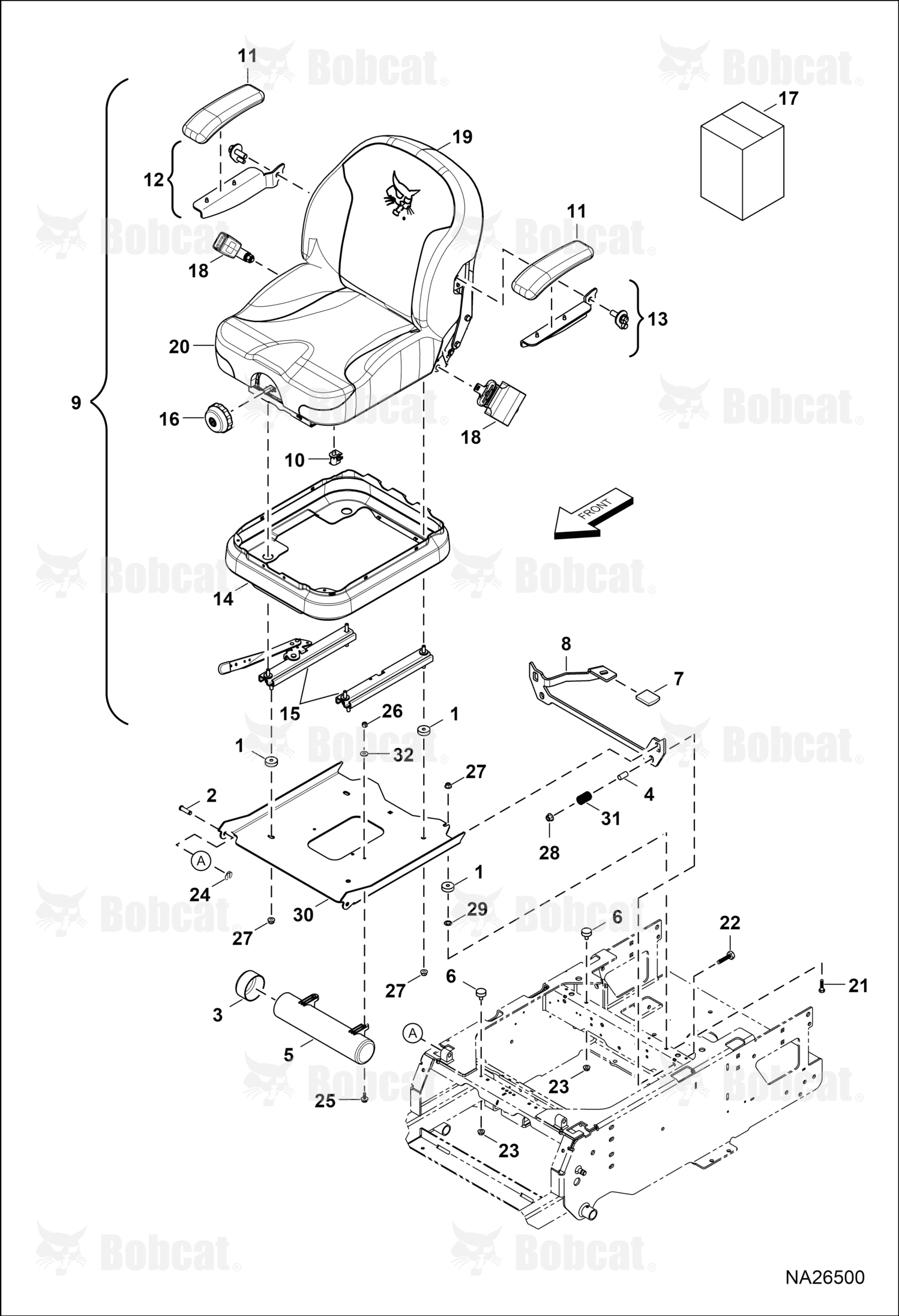Bracket Seat