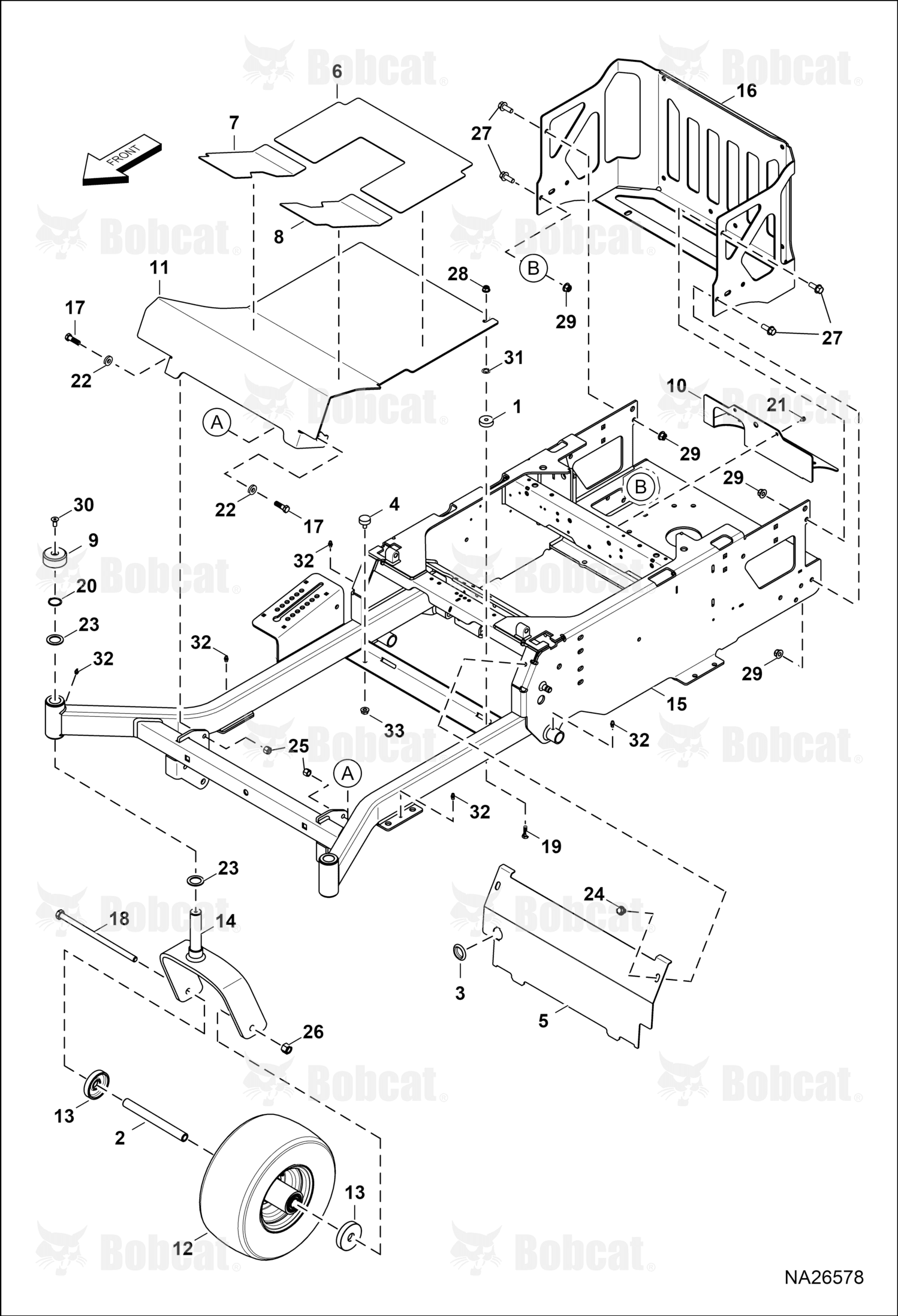Weldment-Frame, 48/52