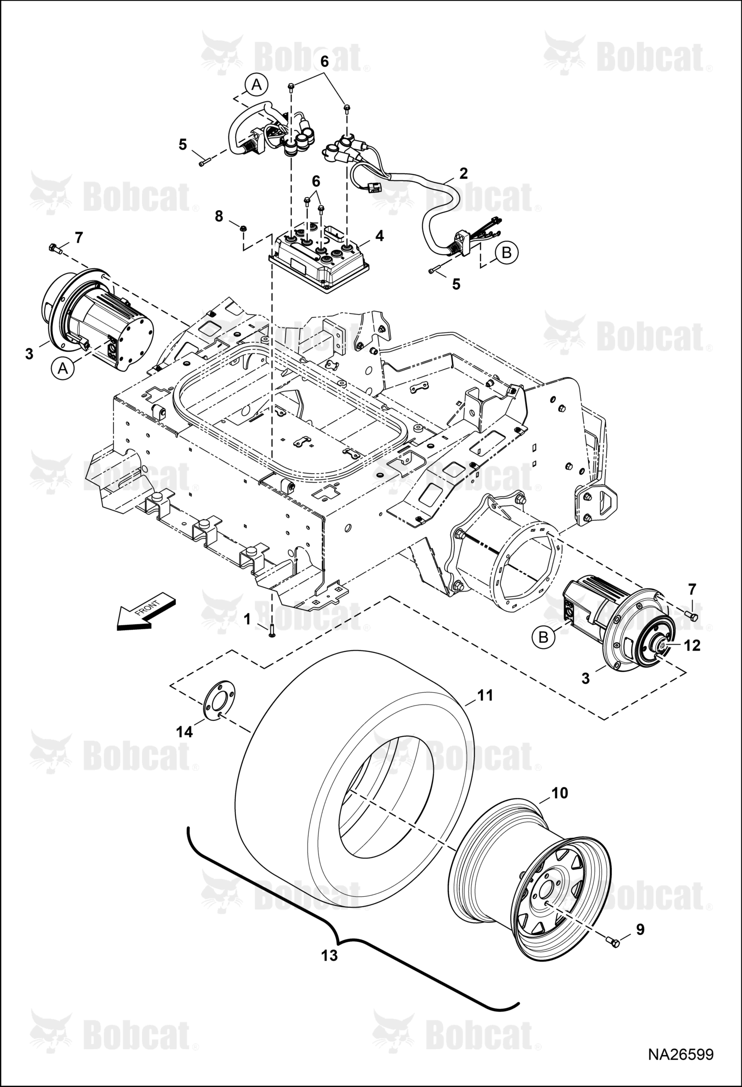 Controller Motor Inverter Dual 240A