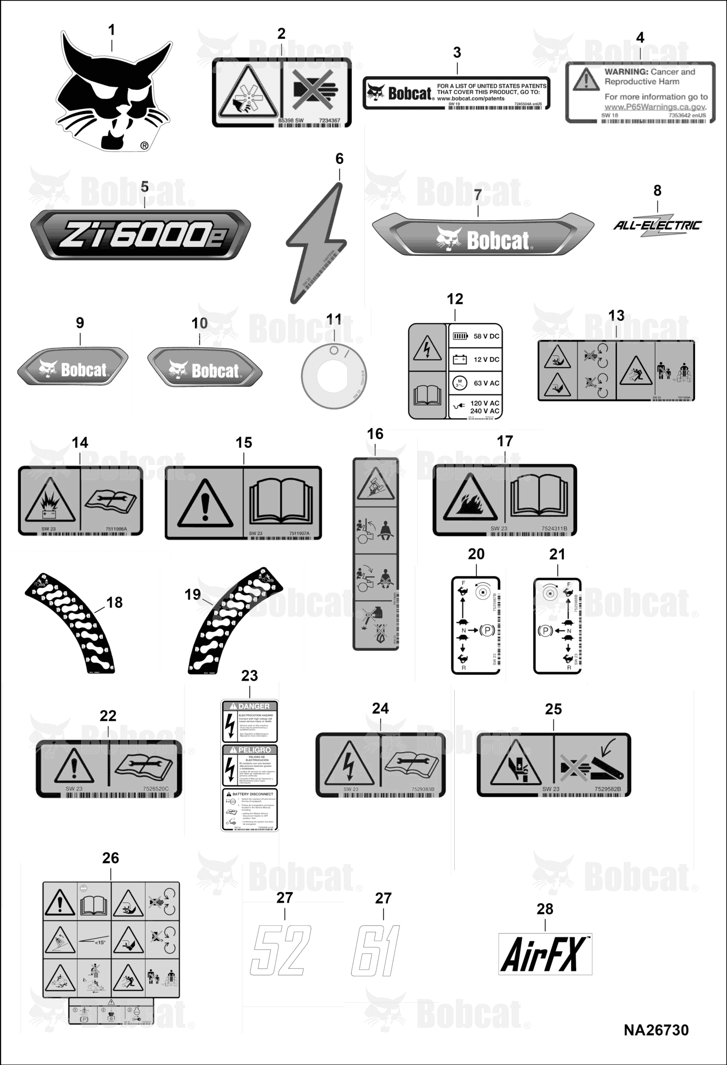 Decal Charge Ev