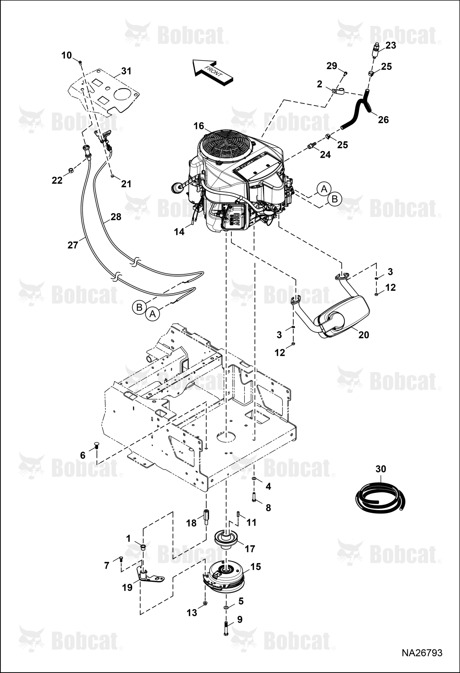 Clutch-Electric, 105 Ftlb