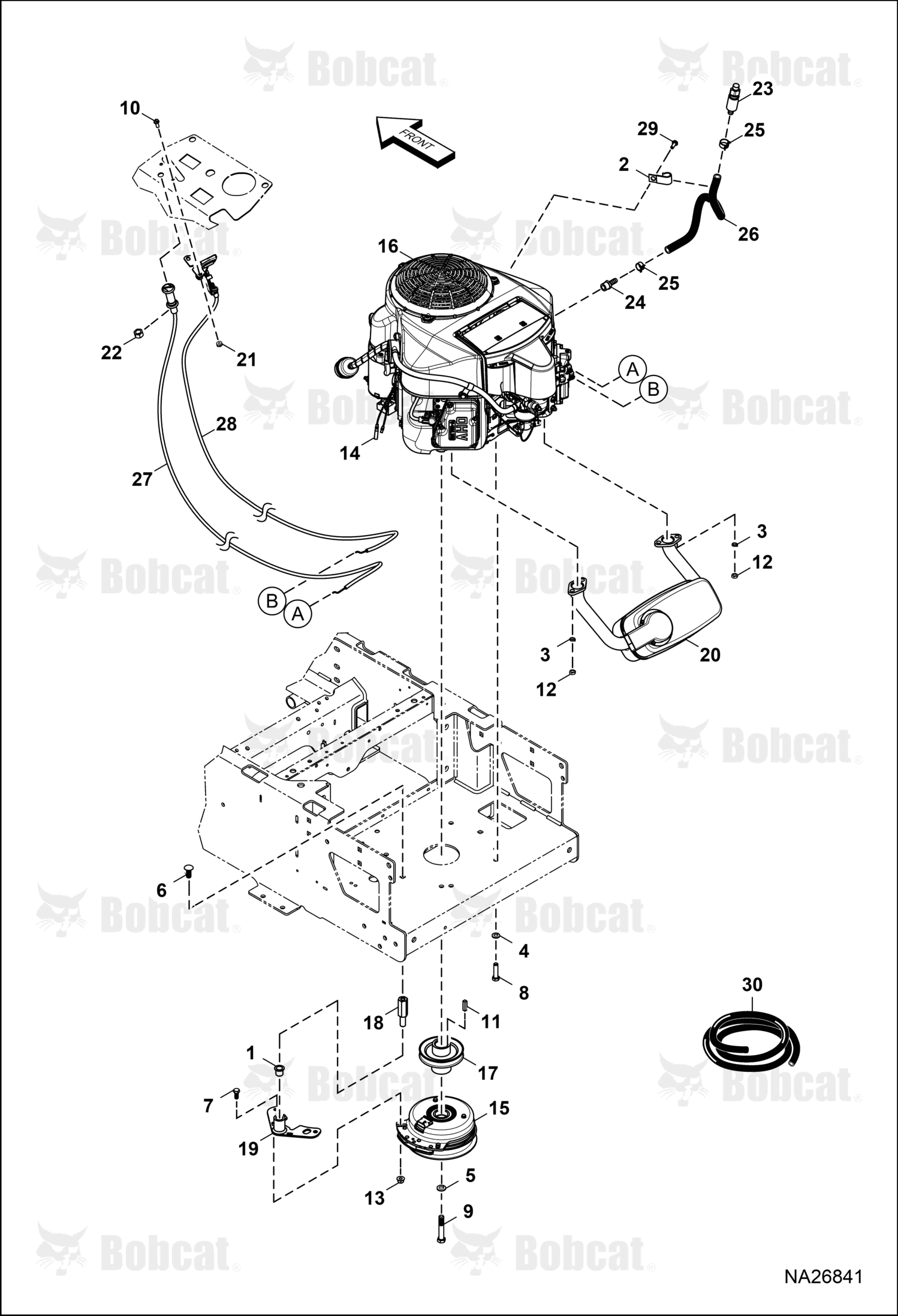 Solenoid Starter, Spade