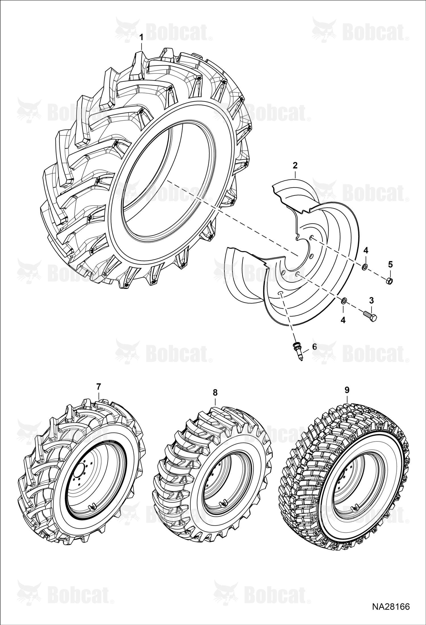 Wheel Assembly 24X15.0
